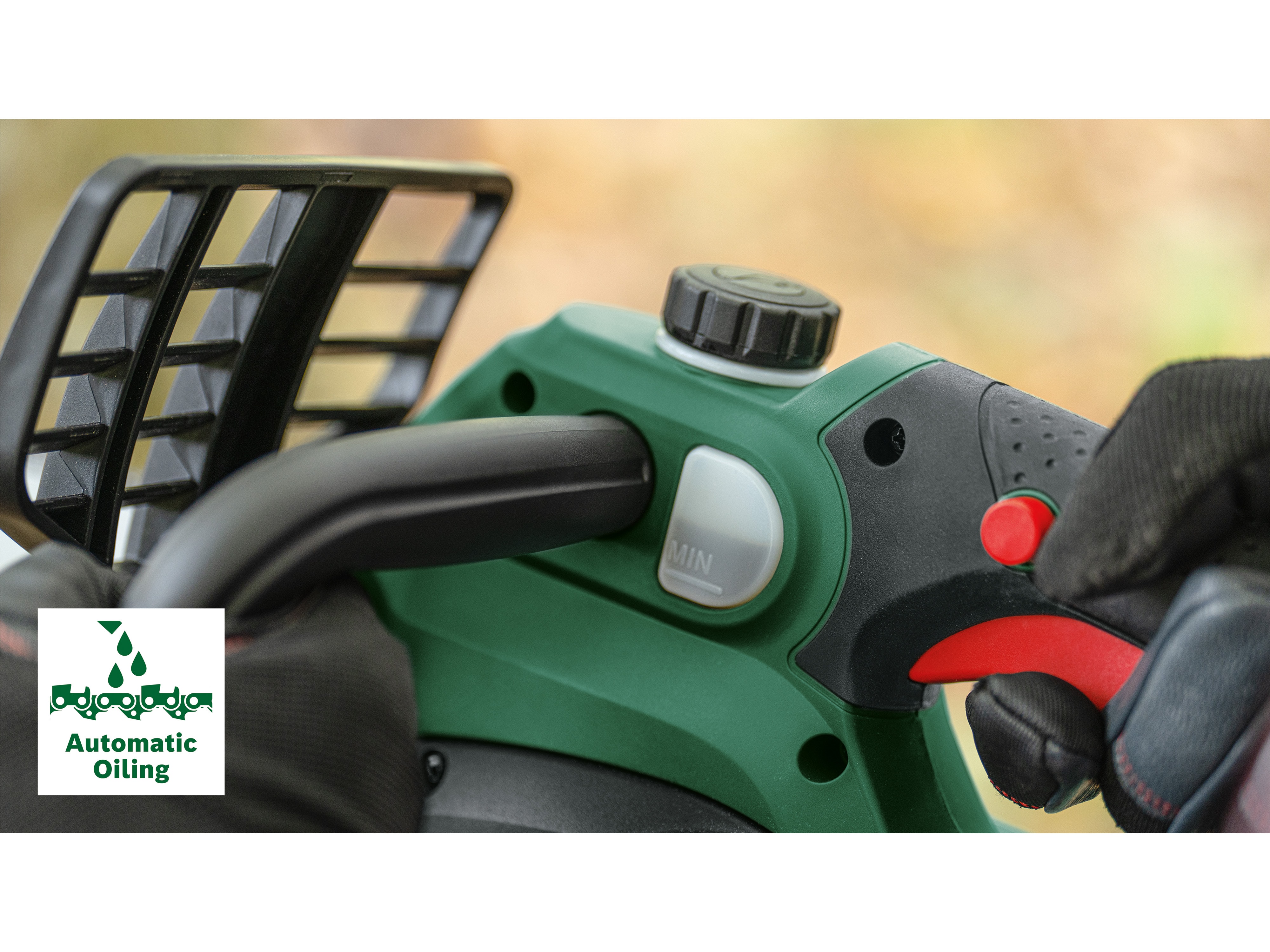 BOSCH Akku-Kettensäge UniversalChain 18, 06008B8001, Solo BOSCH Akku-Kettensäge UniversalChain 18, 06008B8001, Solo