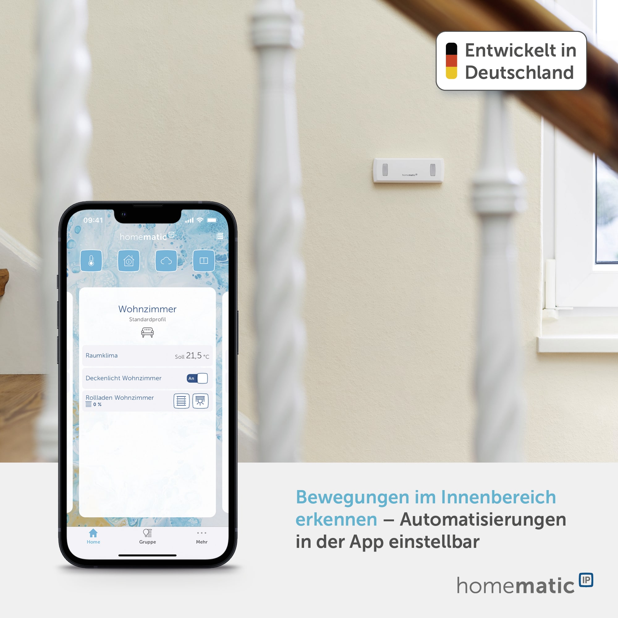 HOMEMATIC IP Smart Home 151159A0, Durchgangssensor mit Richtungserkennung HOMEMATIC IP Smart Home 151159A0, Durchgangssensor mit Richtungserkennung