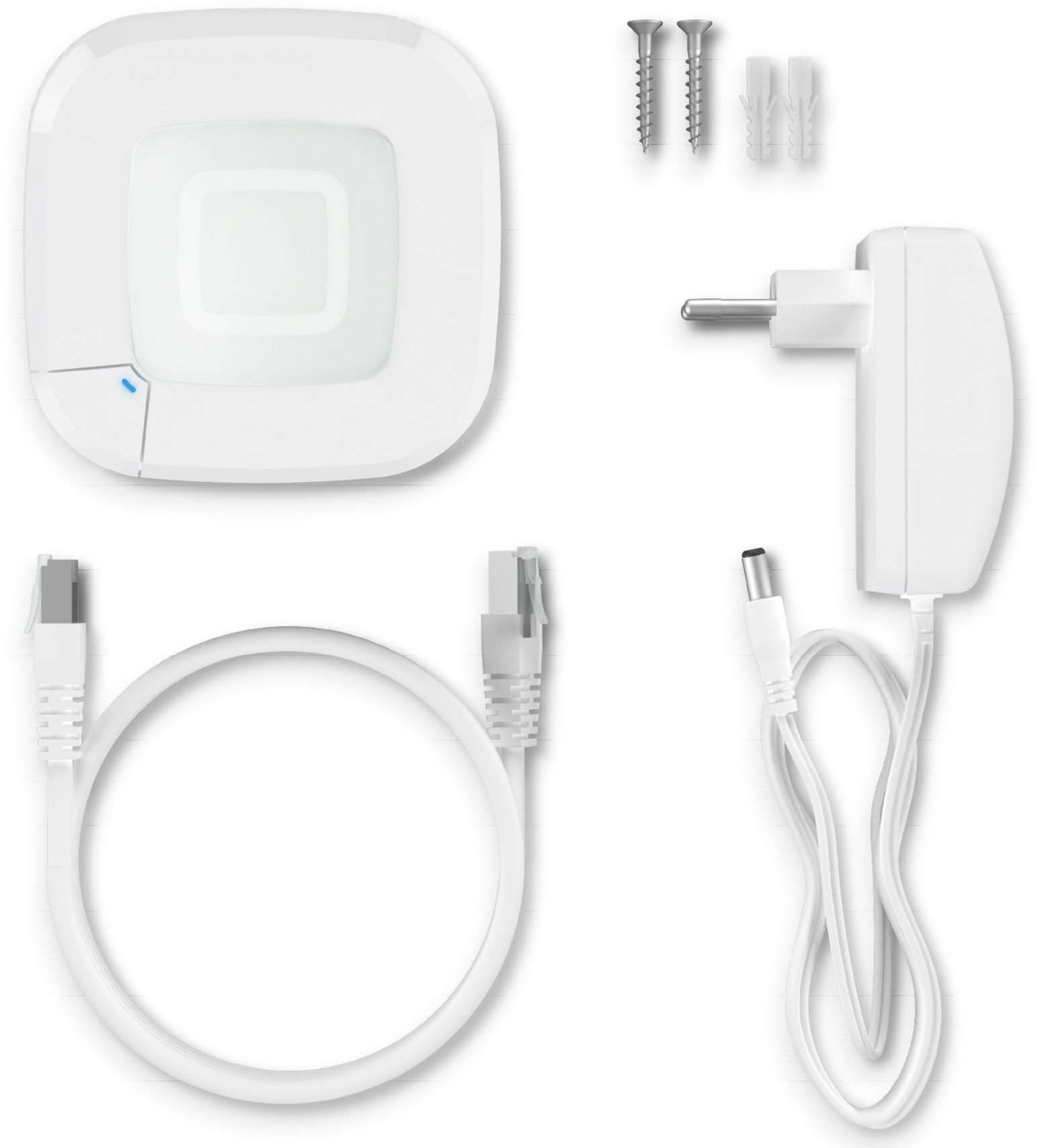 HOMEMATIC IP Starterset Fußbodenheizung für 6 Räume und Access Point 2