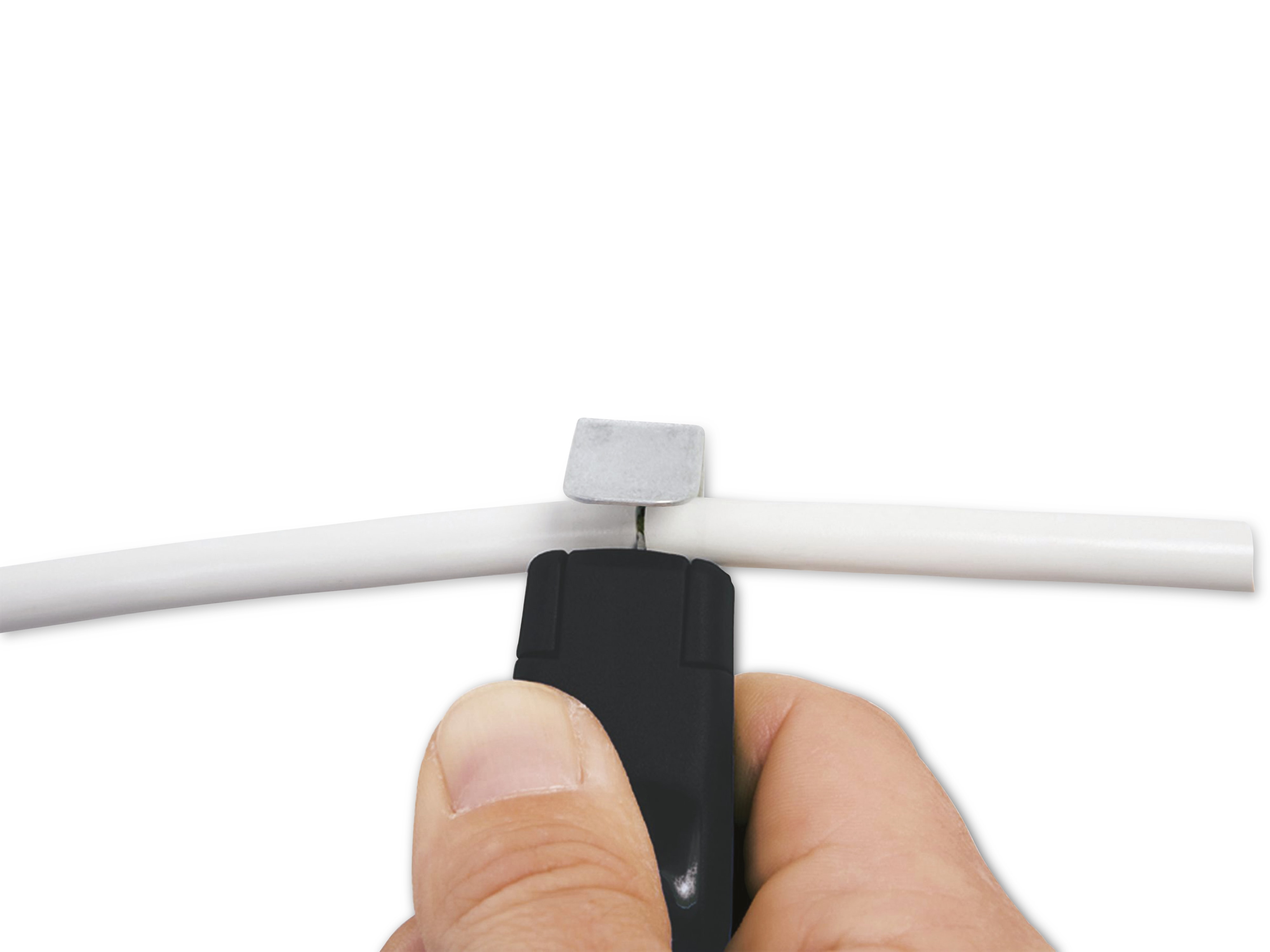 WIHA Abmantelungswerkzeug 44240 mit selbstdrehender Schleppklinge für Rundkabel, 130mm