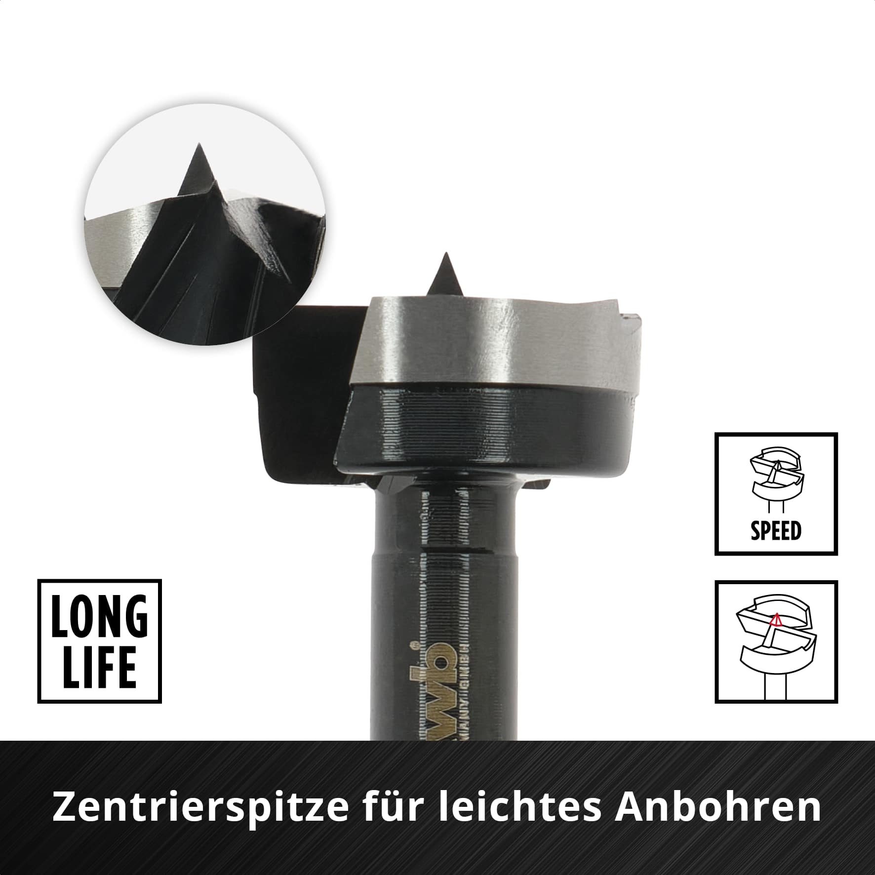 KWB Forstnerbohrer, 706426, 26 mm KWB Forstnerbohrer, 706426, 26 mm
