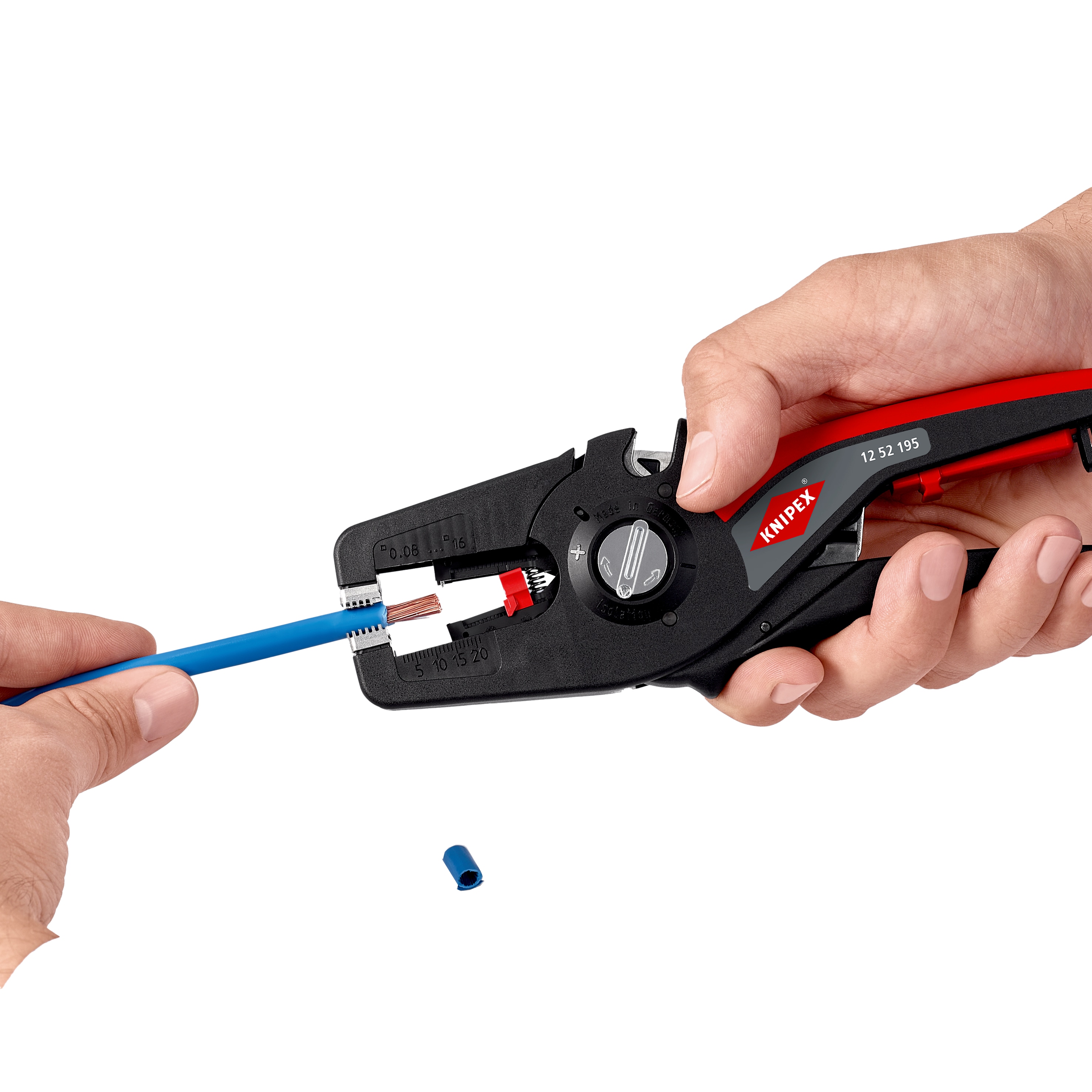 KNIPEX Automatische Abisolierzange PreciStrip16, 12 52 195 SB KNIPEX Automatische Abisolierzange PreciStrip16, 12 52 195 SB