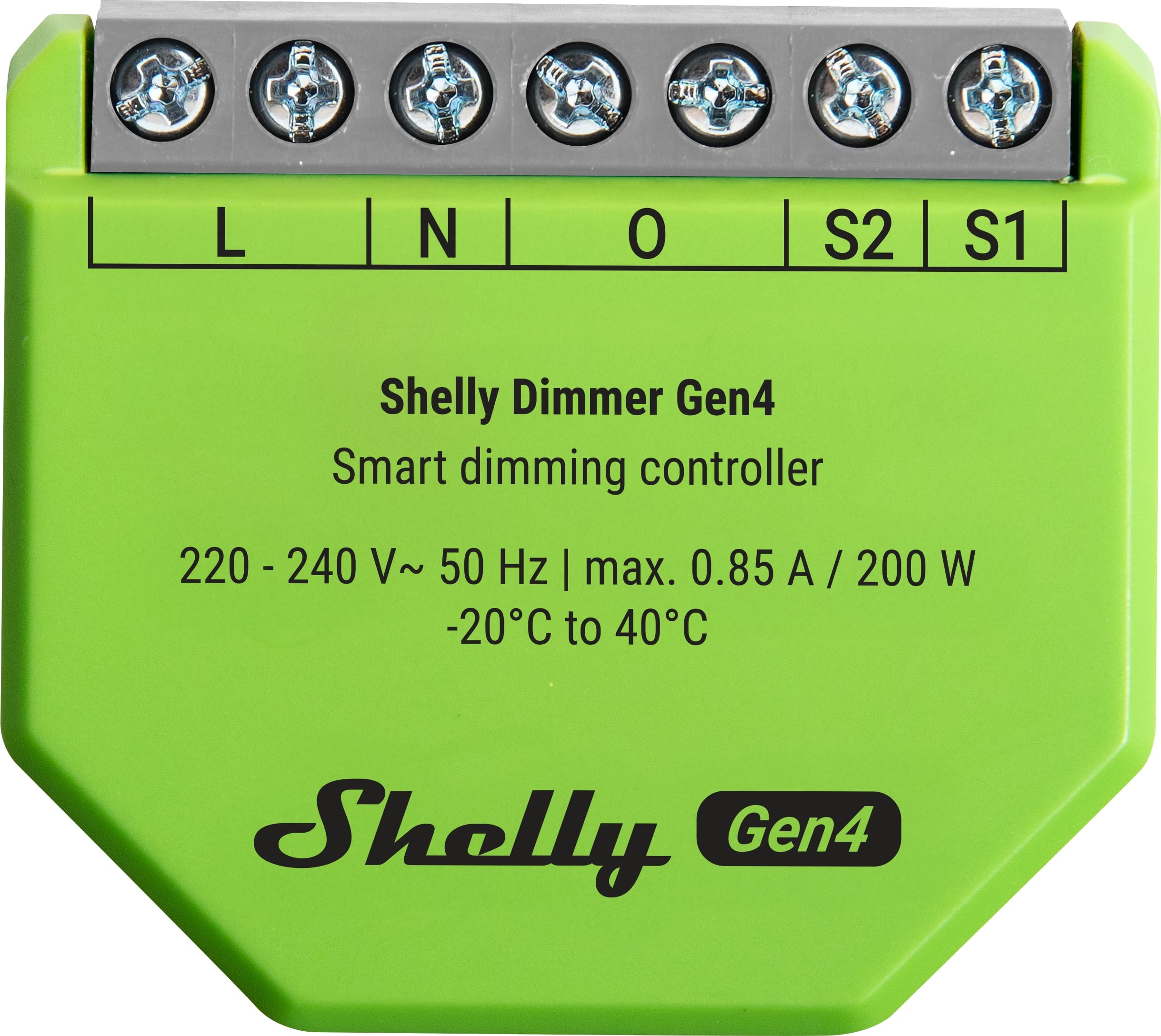 SHELLY Unterputz-Dimmer, Dimmer Gen4
