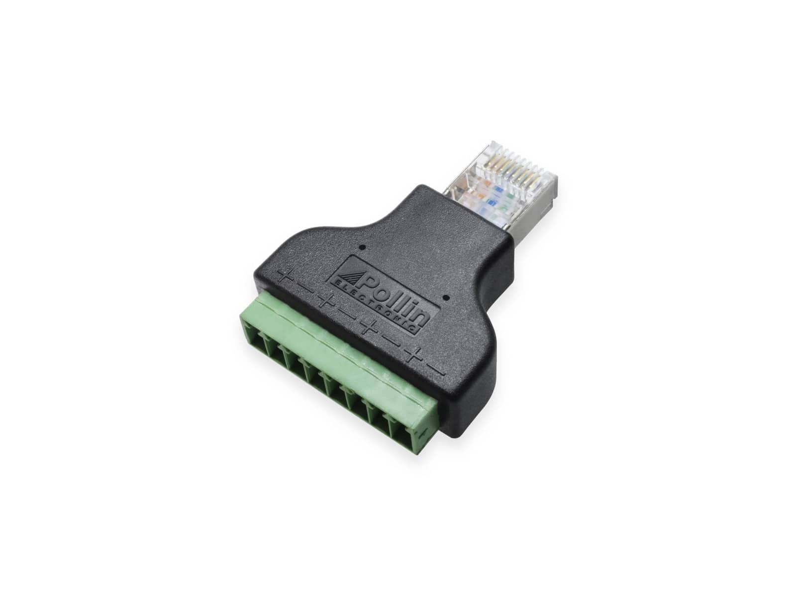 Steckverbinder, RJ45, Klemmleiste, Stecker Steckverbinder, RJ45, Klemmleiste, Stecker