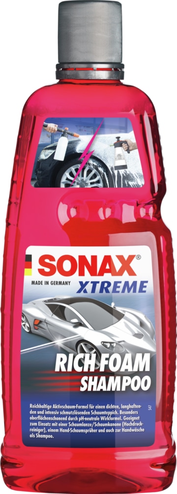 SONAX Autoshampoo XTREME RichFoam Shampoo, 02483000, 1l SONAX Autoshampoo XTREME RichFoam Shampoo, 02483000, 1l