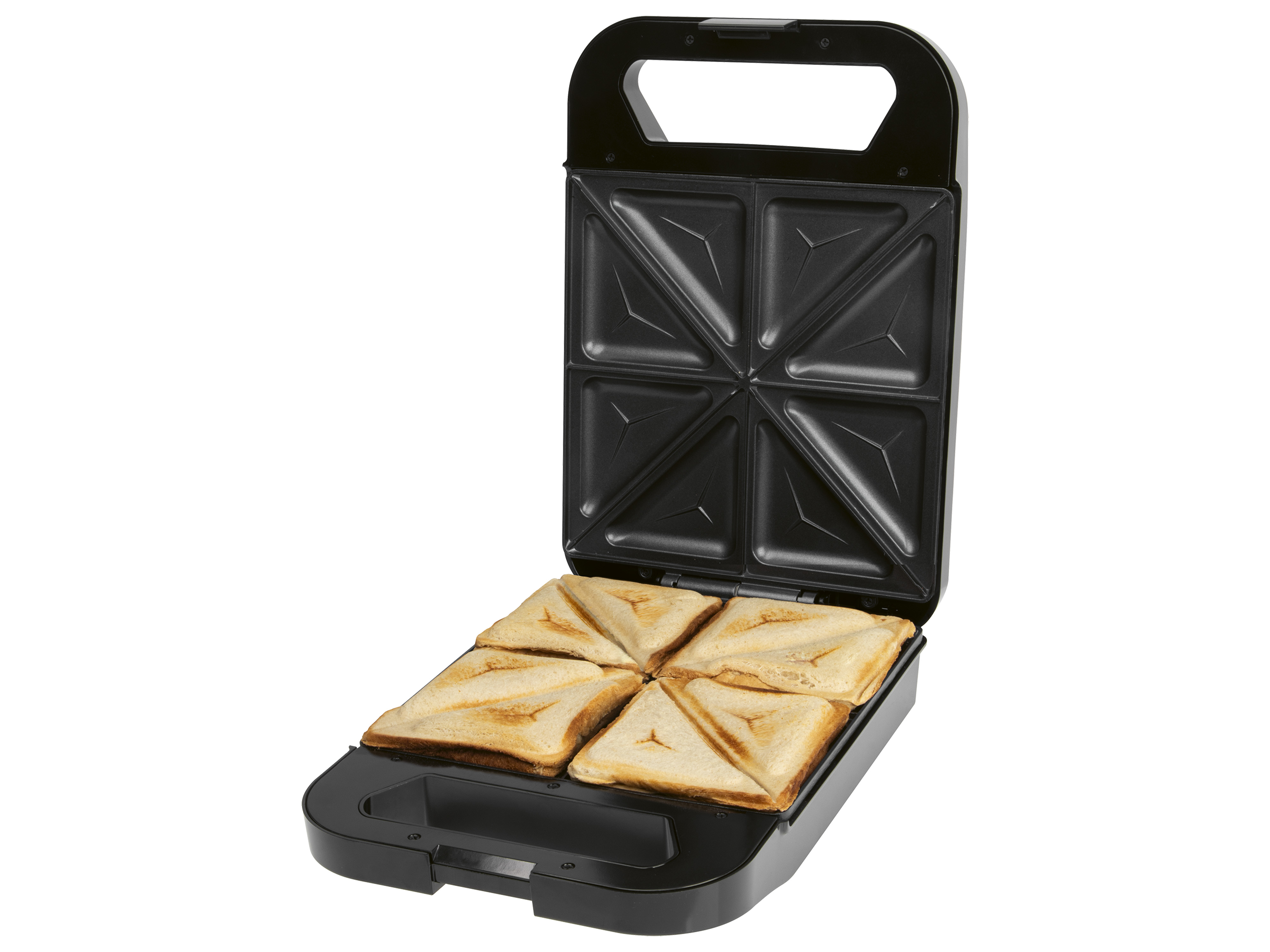 PROFICOOK Sandwichmaker PC-ST 1329, 4 Sandwiches, antihaftbeschichtet, 1600W PROFICOOK Sandwichmaker PC-ST 1329, 4 Sandwiches, antihaftbeschichtet, 1600W