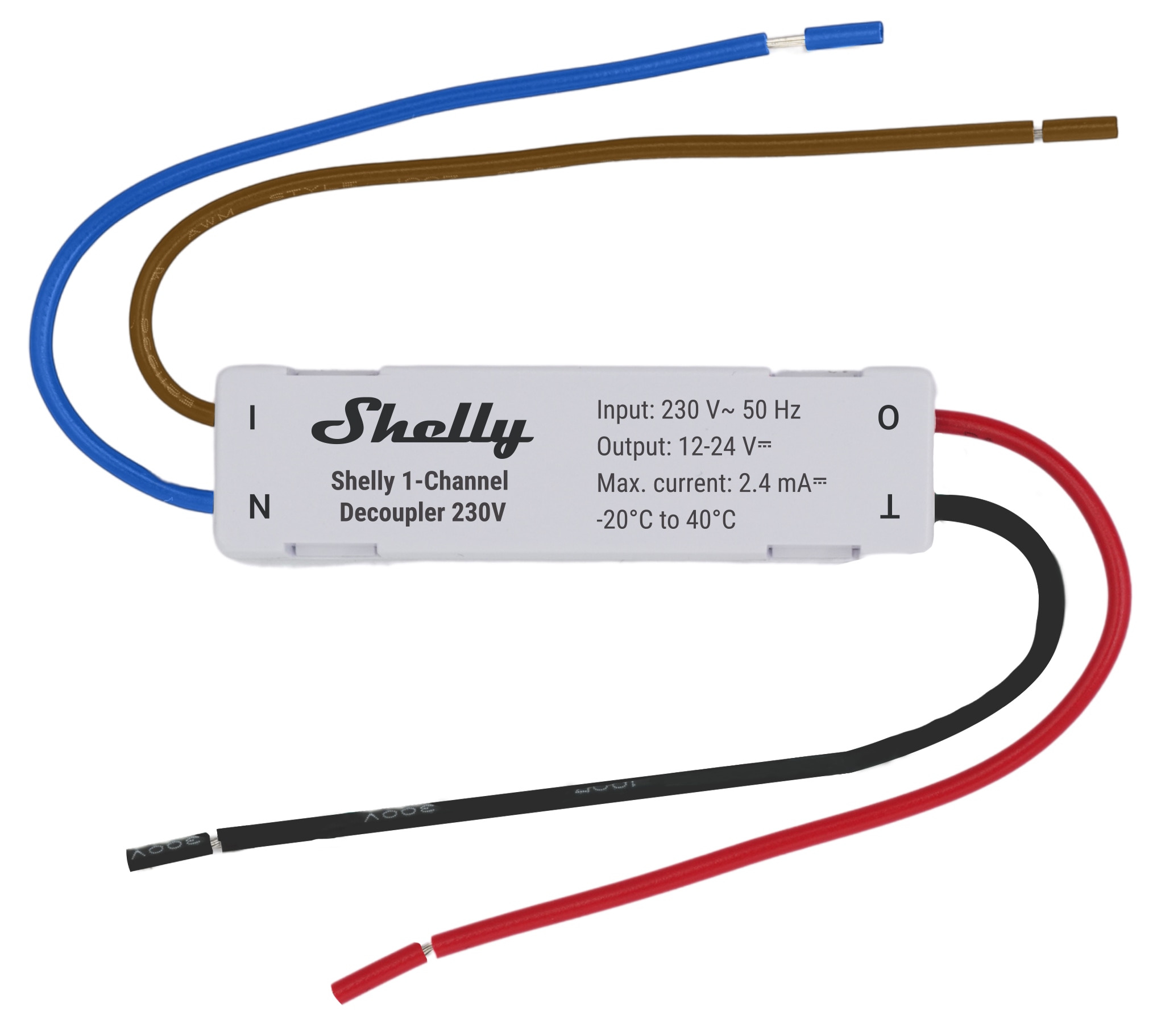 SHELLY POWER 1-Kanal-Entkoppler, 230 V