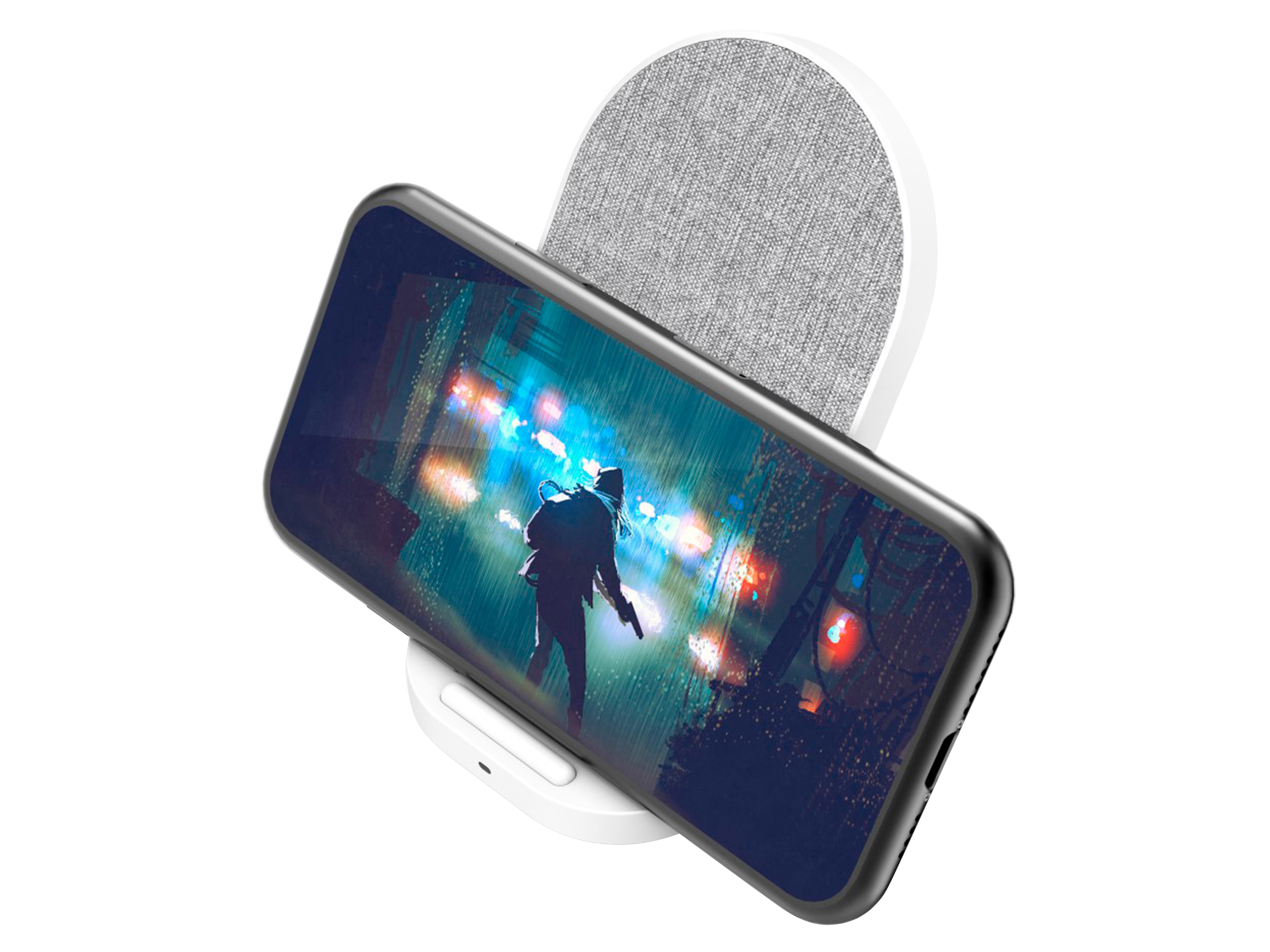 HAMA Induktions-Ladegerät 188325, weiß