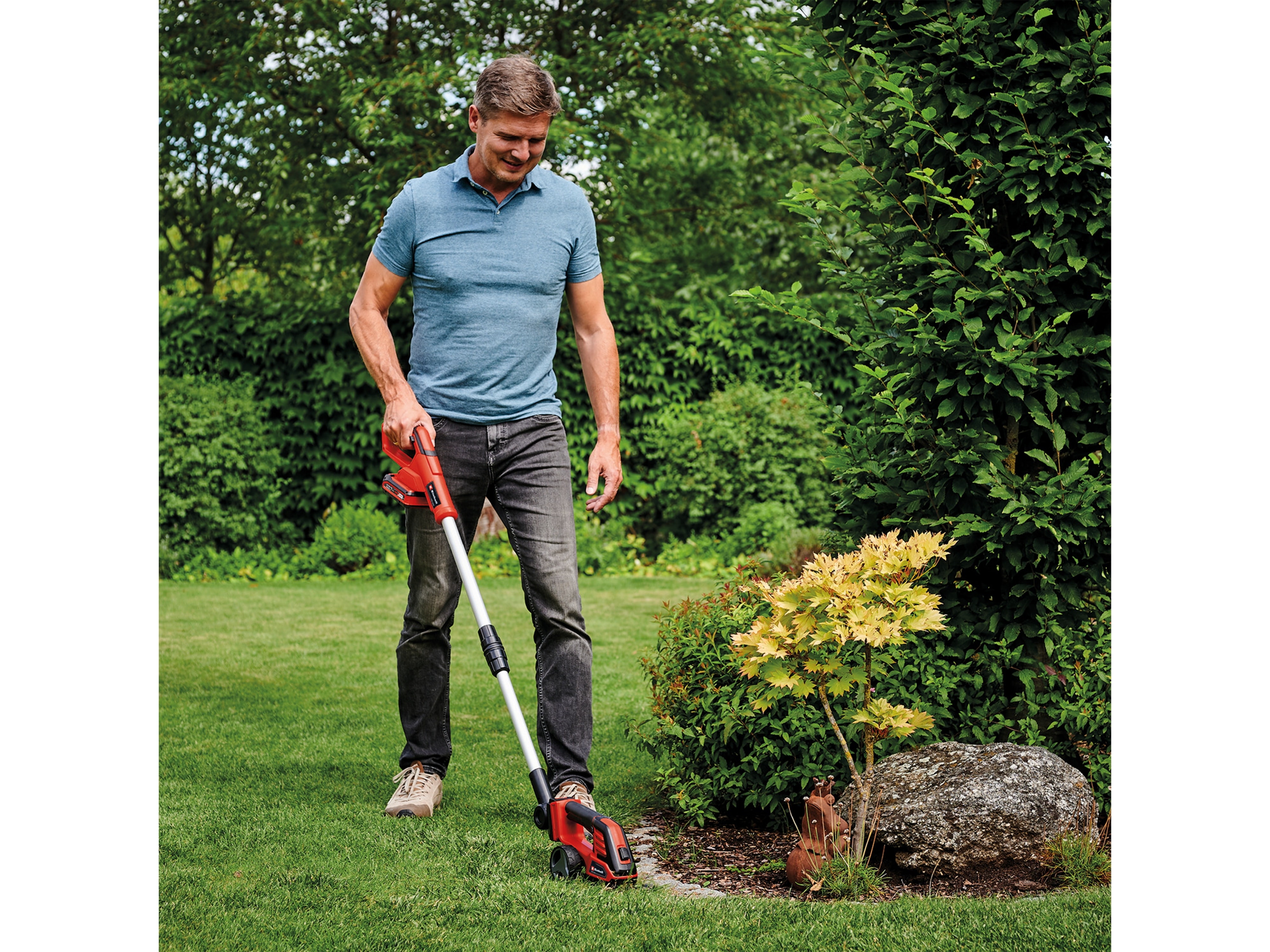 EINHELL Akku-Gras- und Strauchschere GE-CG 18/100 Li T-Solo