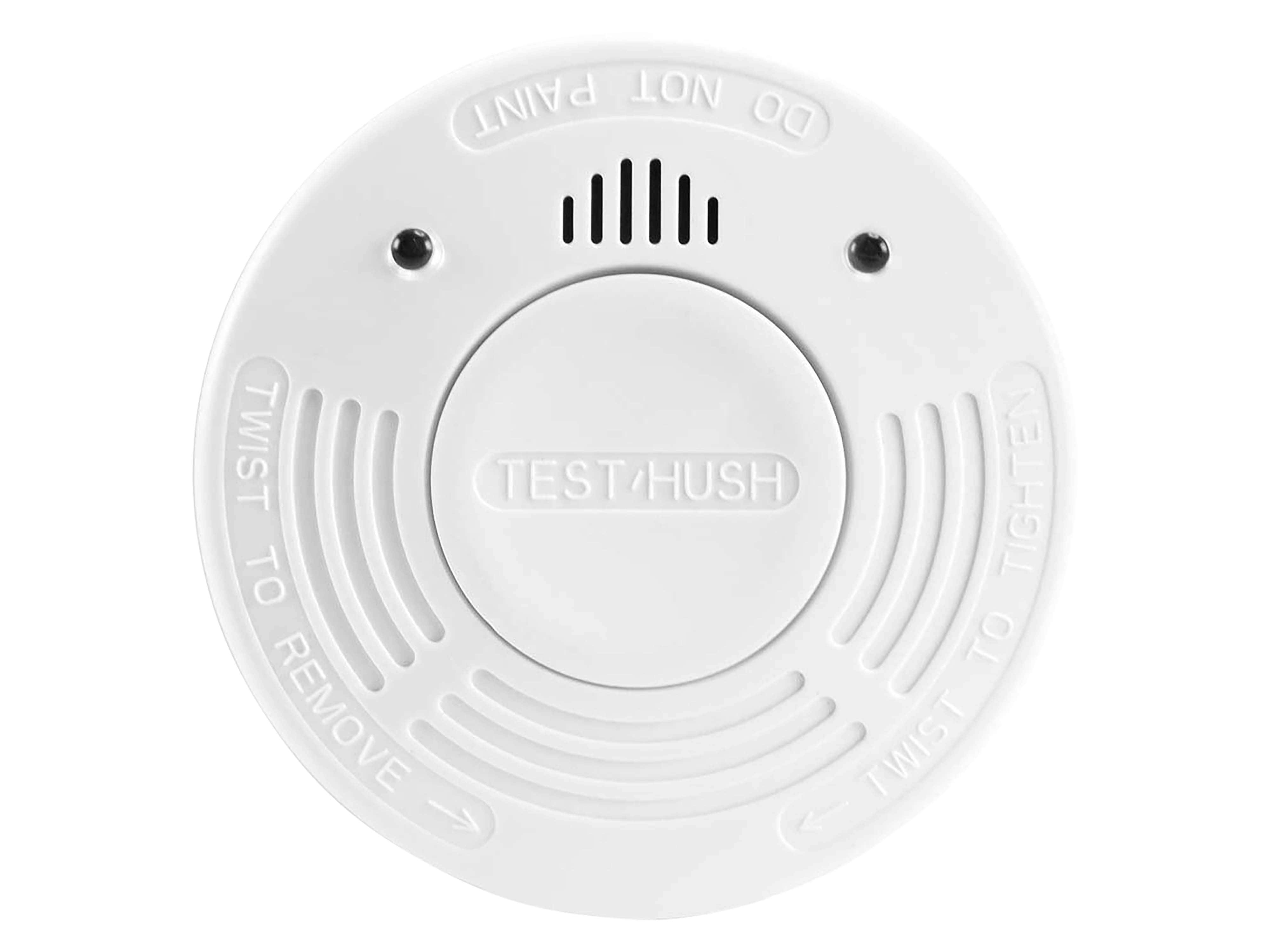 ALECTO Rauchmelder SD1010, 10-Jahres-Batterie- und Sensorlaufzeit, weiß