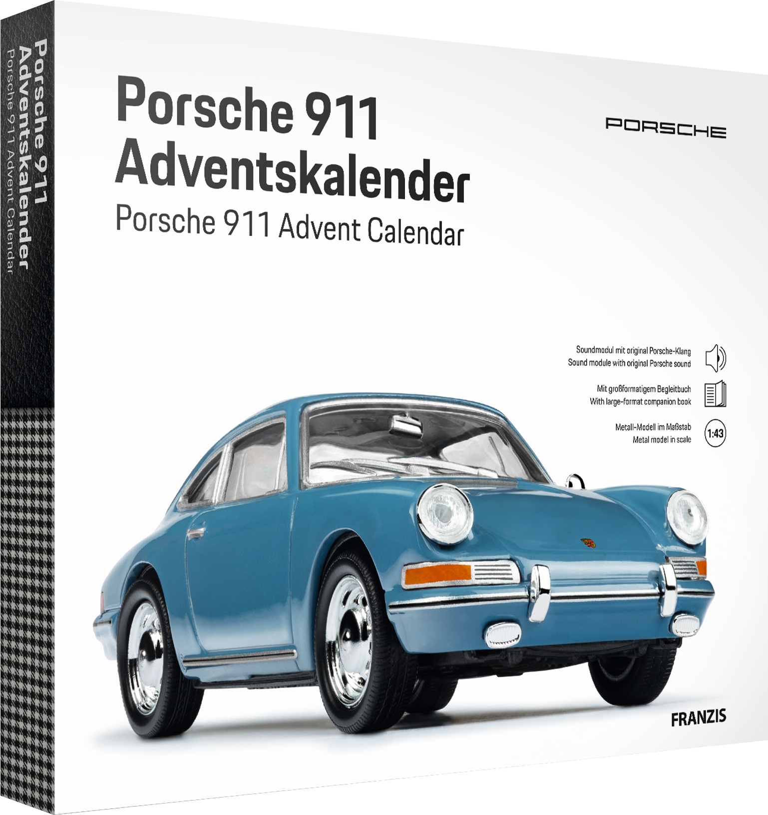 FRANZIS Porsche 911 Adventskalender 1:43