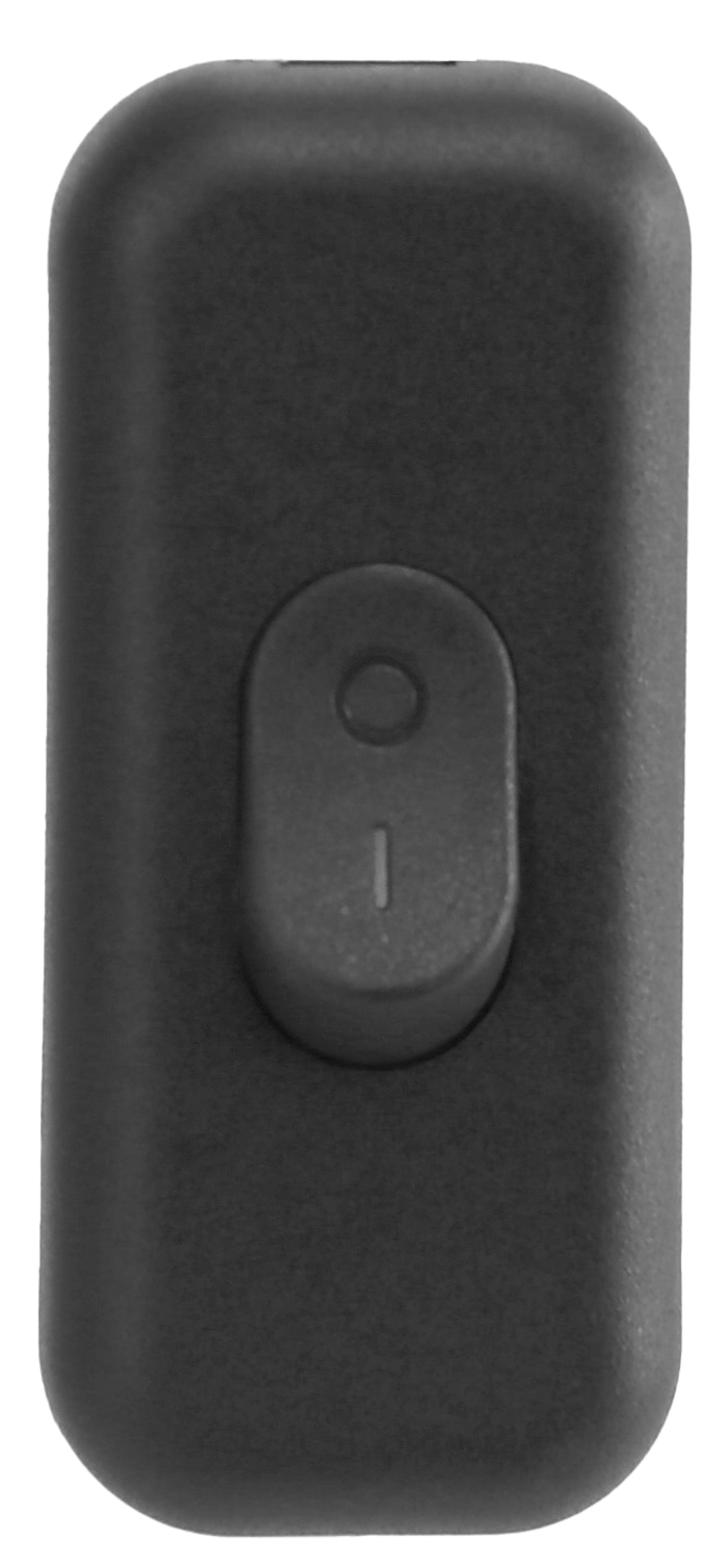 BKL Schnur-Zwischenschalter, schwarz