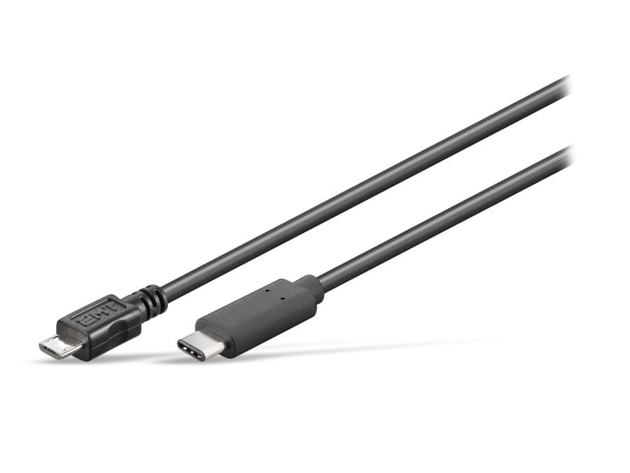 GOOBAY USB 2.0 Adapterkabel Micro-B/C, 0,2 m GOOBAY USB 2.0 Adapterkabel Micro-B/C, 0,2 m