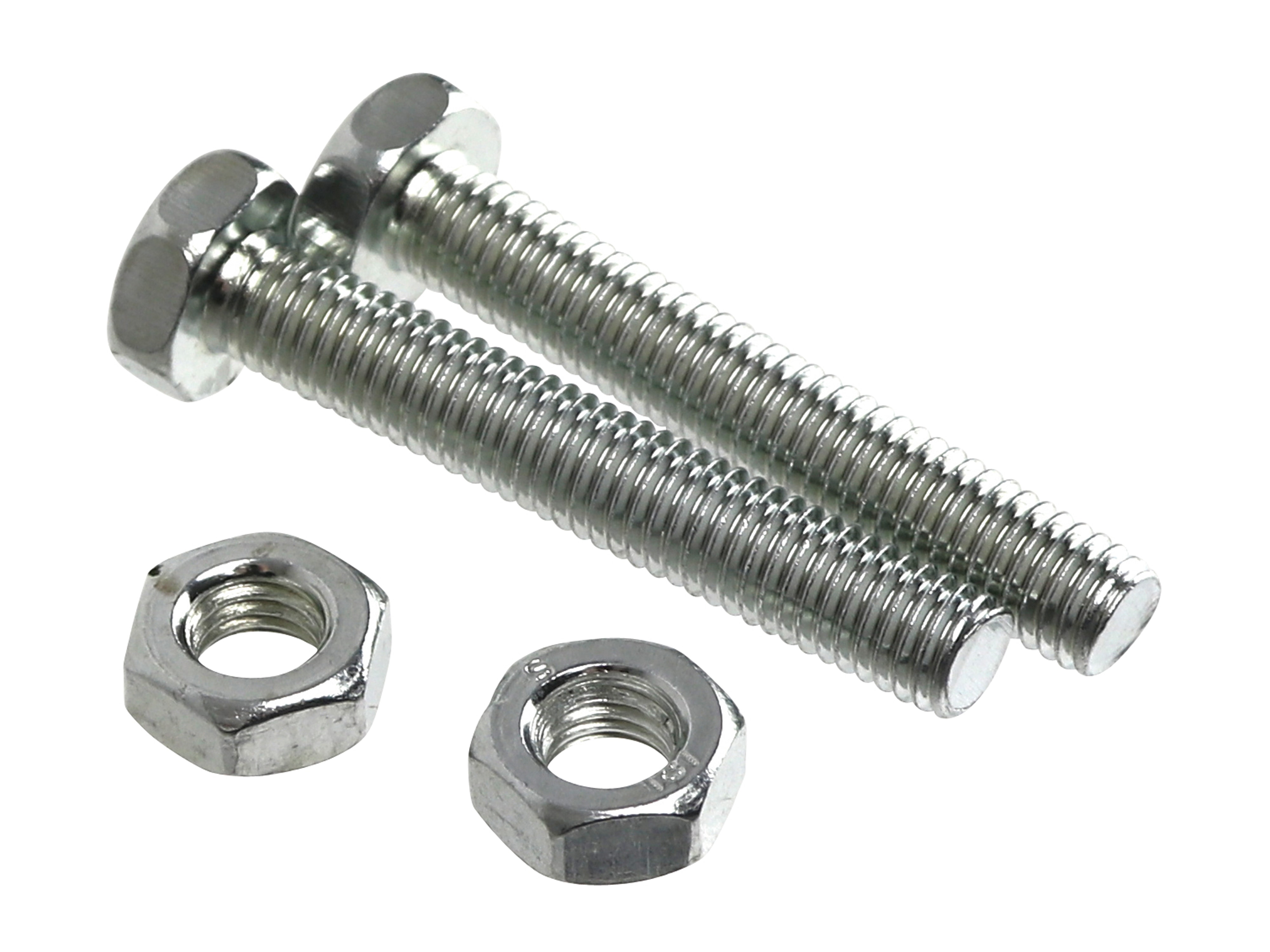 MASTERPROOF, Gewindeschrauben Set, M8x50, DIN 933, SW13, 2 St