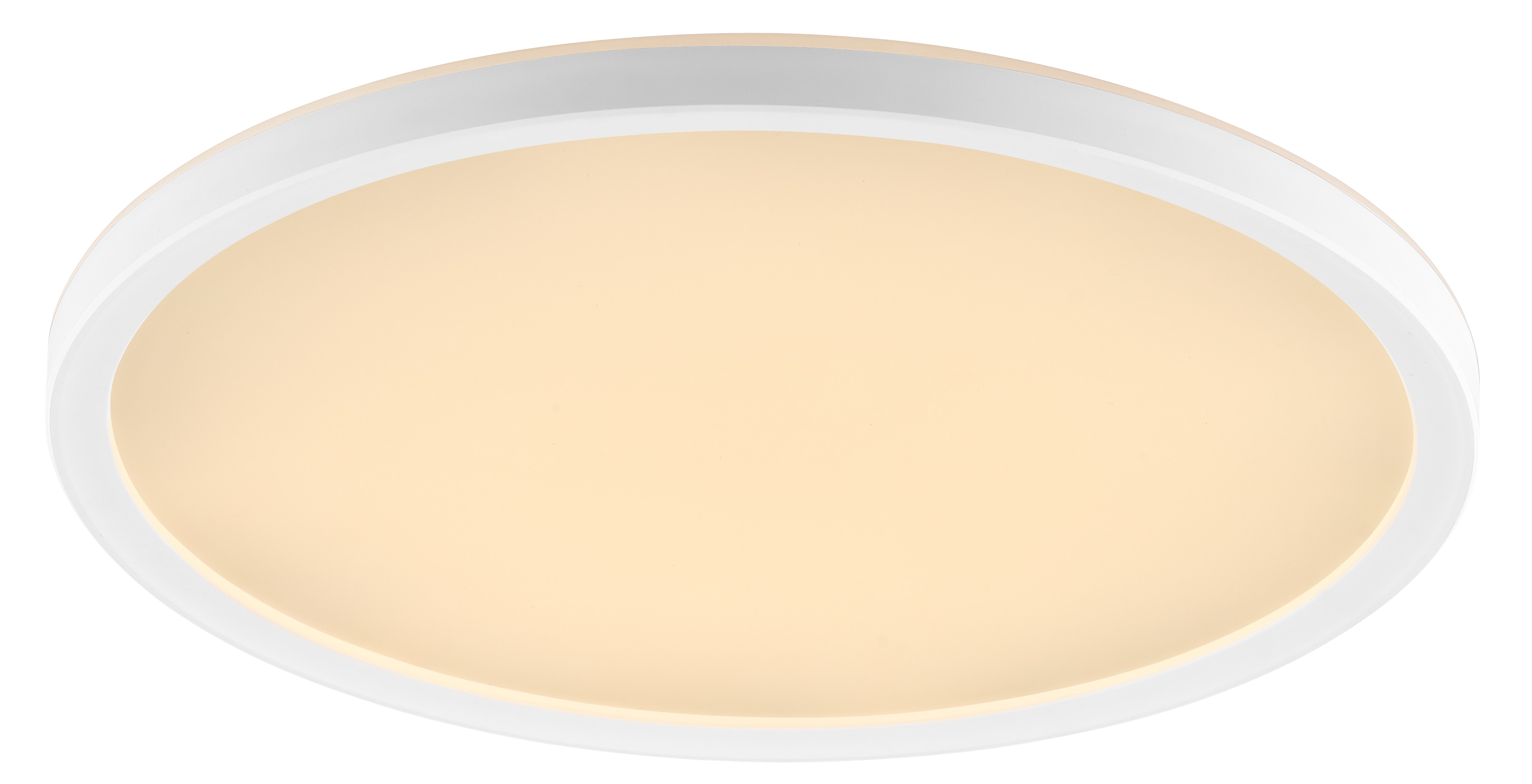 BRILLIANT LED-Panel Lumaro, 22 W, 3000 lm, 2700-6500 K, Ø 42 cm, weiß