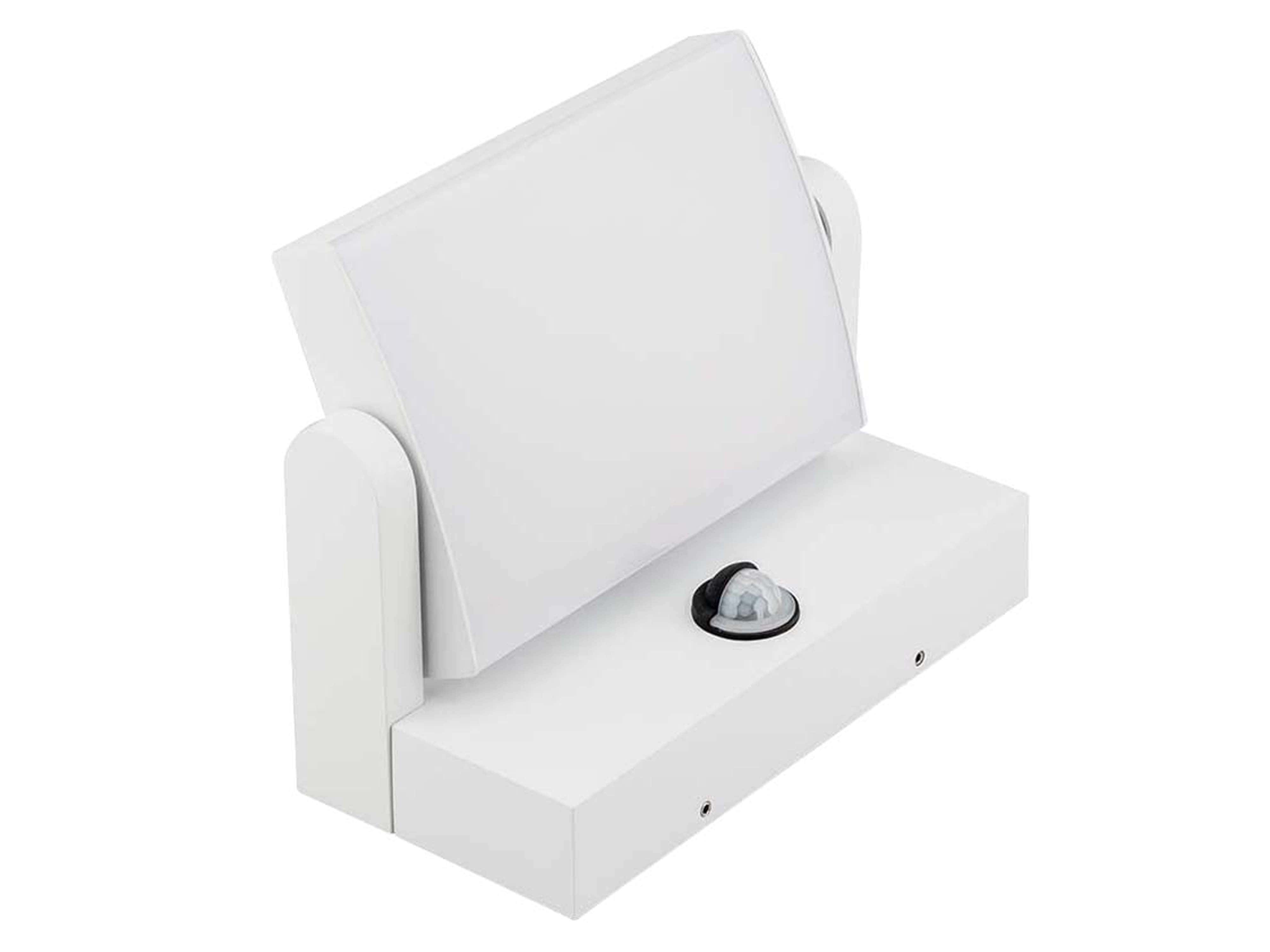 V-TAC LED-Fluter VT-11020S, EEK: E, 17 W, 2580 lm, 4000 K, Sensor, weiß, 212x165x100 mm V-TAC LED-Fluter VT-11020S, EEK: E, 17 W, 2580 lm, 4000 K, Sensor, weiß