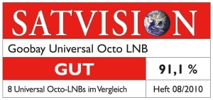 GOOBAY Universal Octo-LNB GOOBAY Universal Octo-LNB