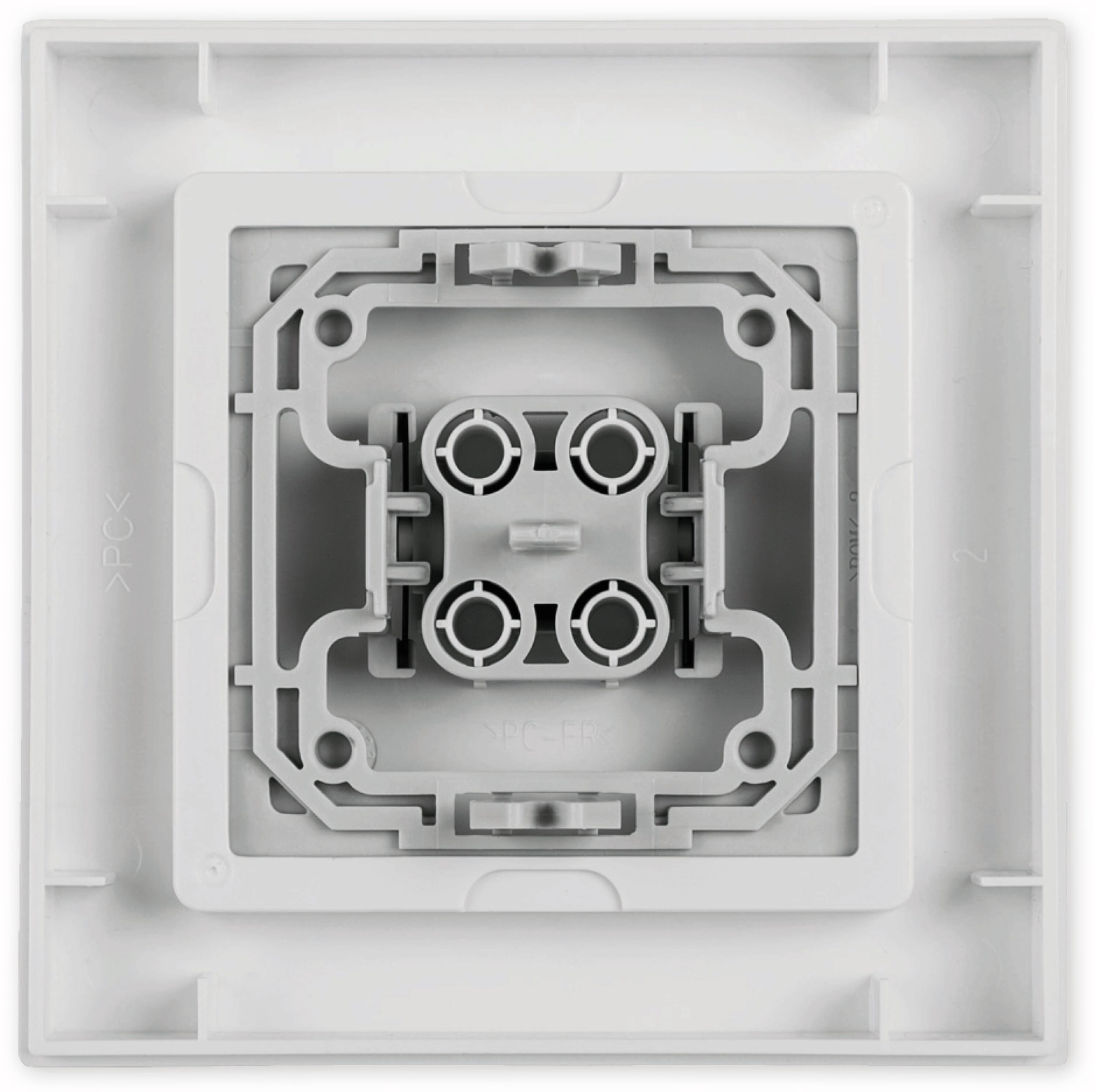 HOMEMATIC IP Smart Home 153001A0 Tasterwippe für Markenschalter, mit Pfeilen