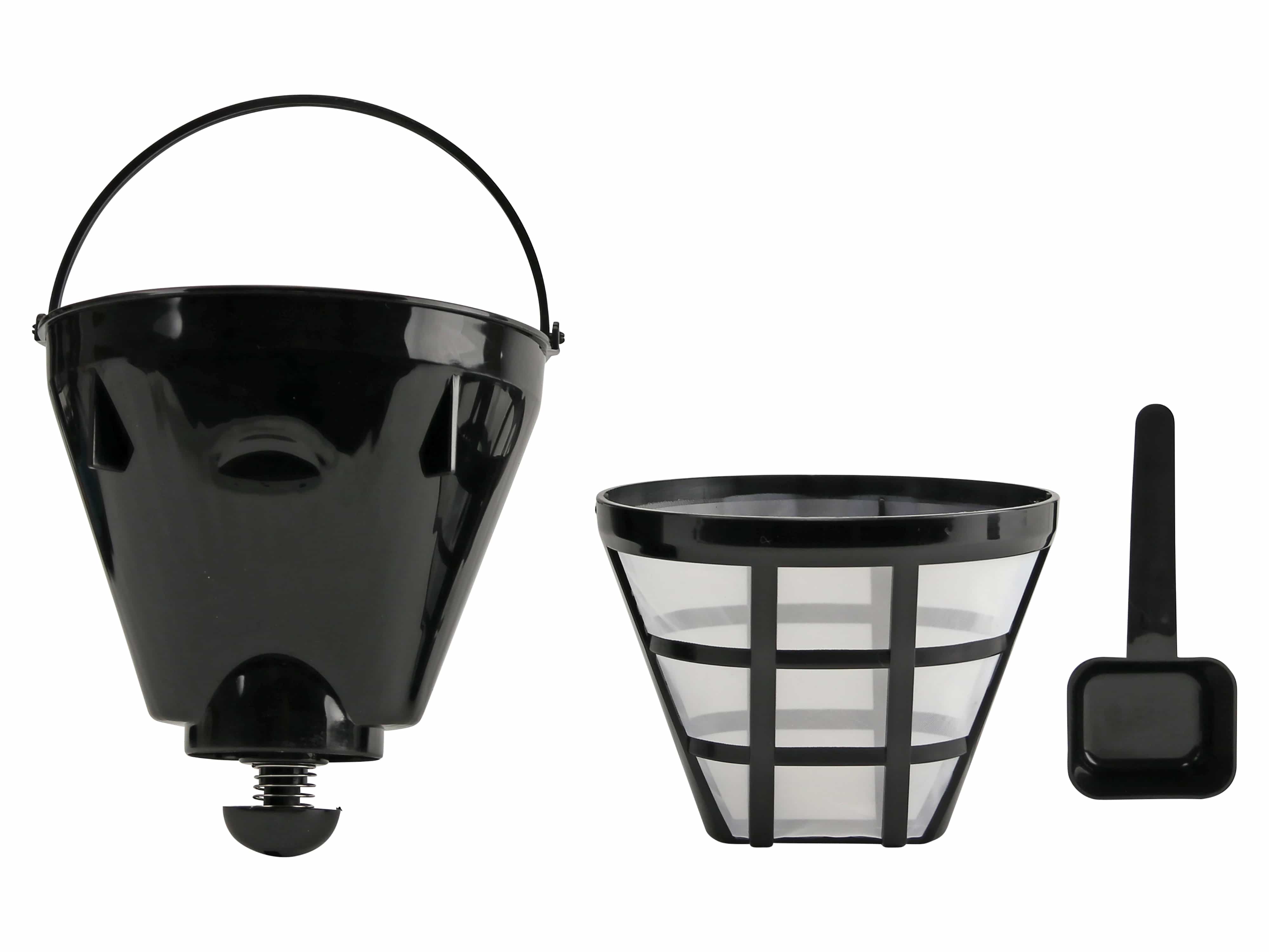 Kaffeemaschiene, Ombré, 1000 W, schwarz/grau