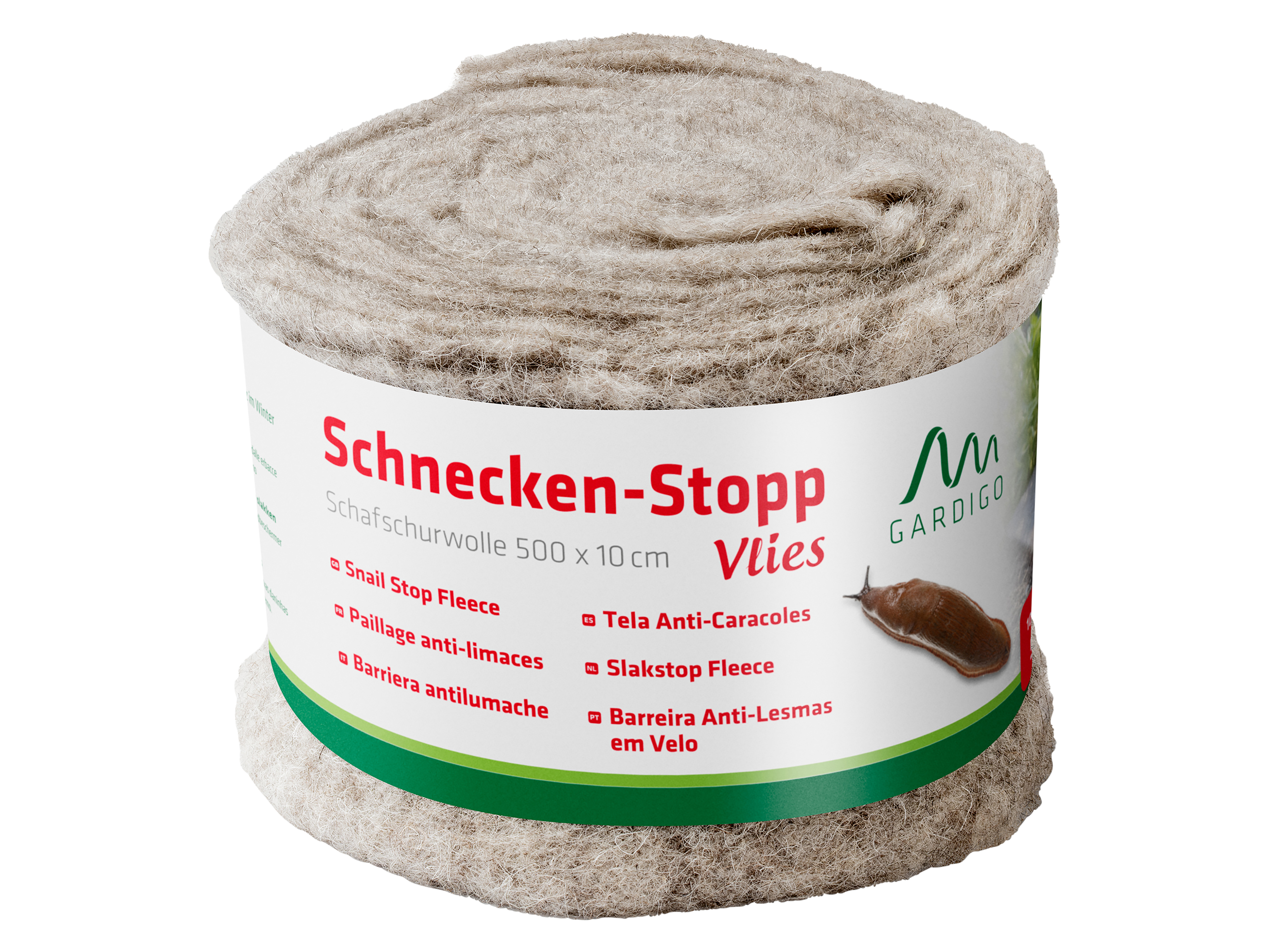 GARDIGO Schnecken-Stopp Vlies, 500x10 cm