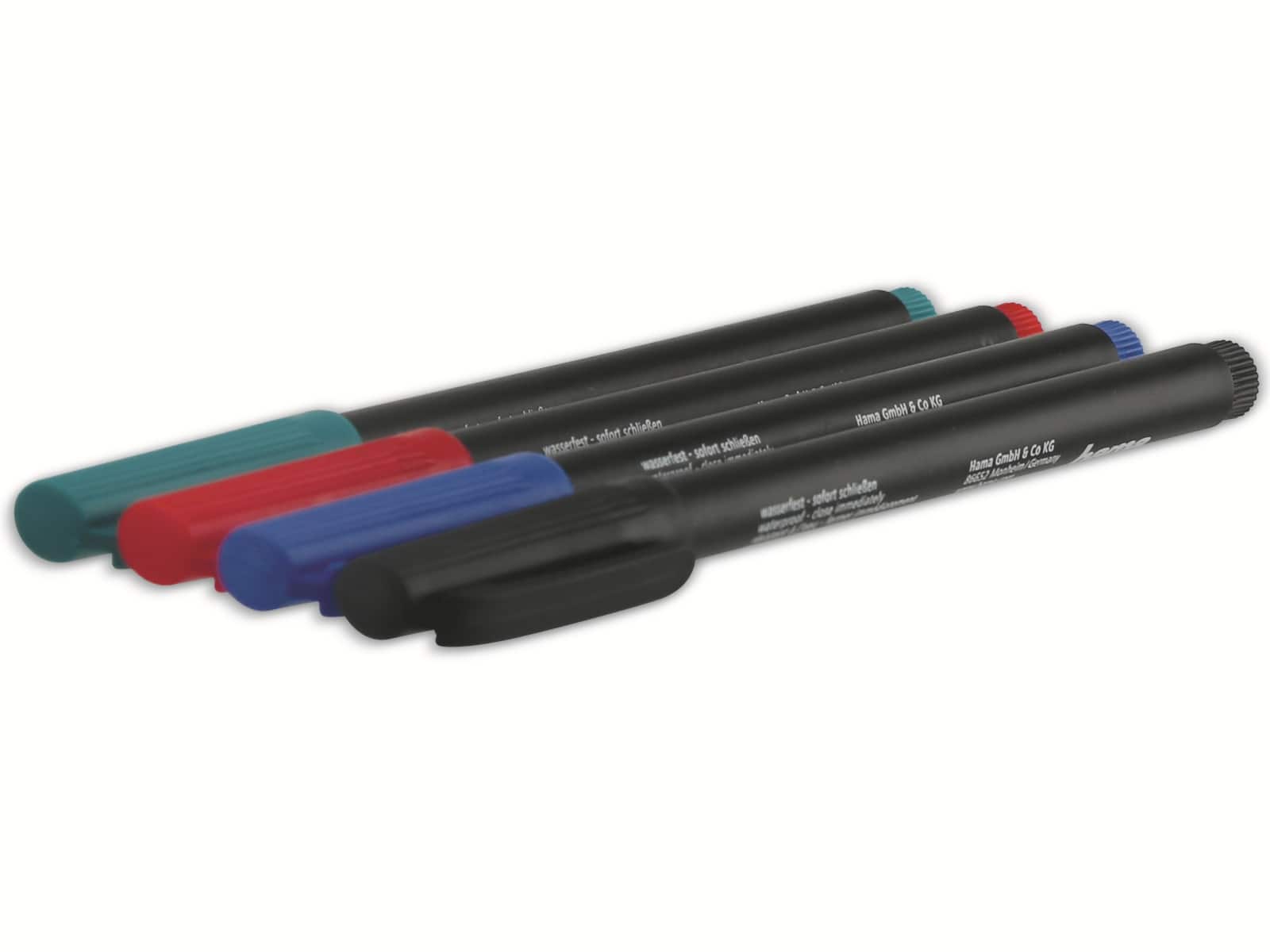 Hama CD/DVD-Marker, 4er Set Hama CD/DVD-Marker, 4er Set