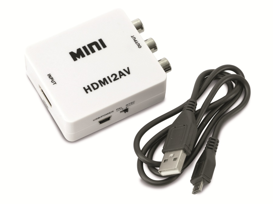 RED4POWER HDMI zu AV-Konverter R4-C030 RED4POWER HDMI zu AV-Konverter R4-C030