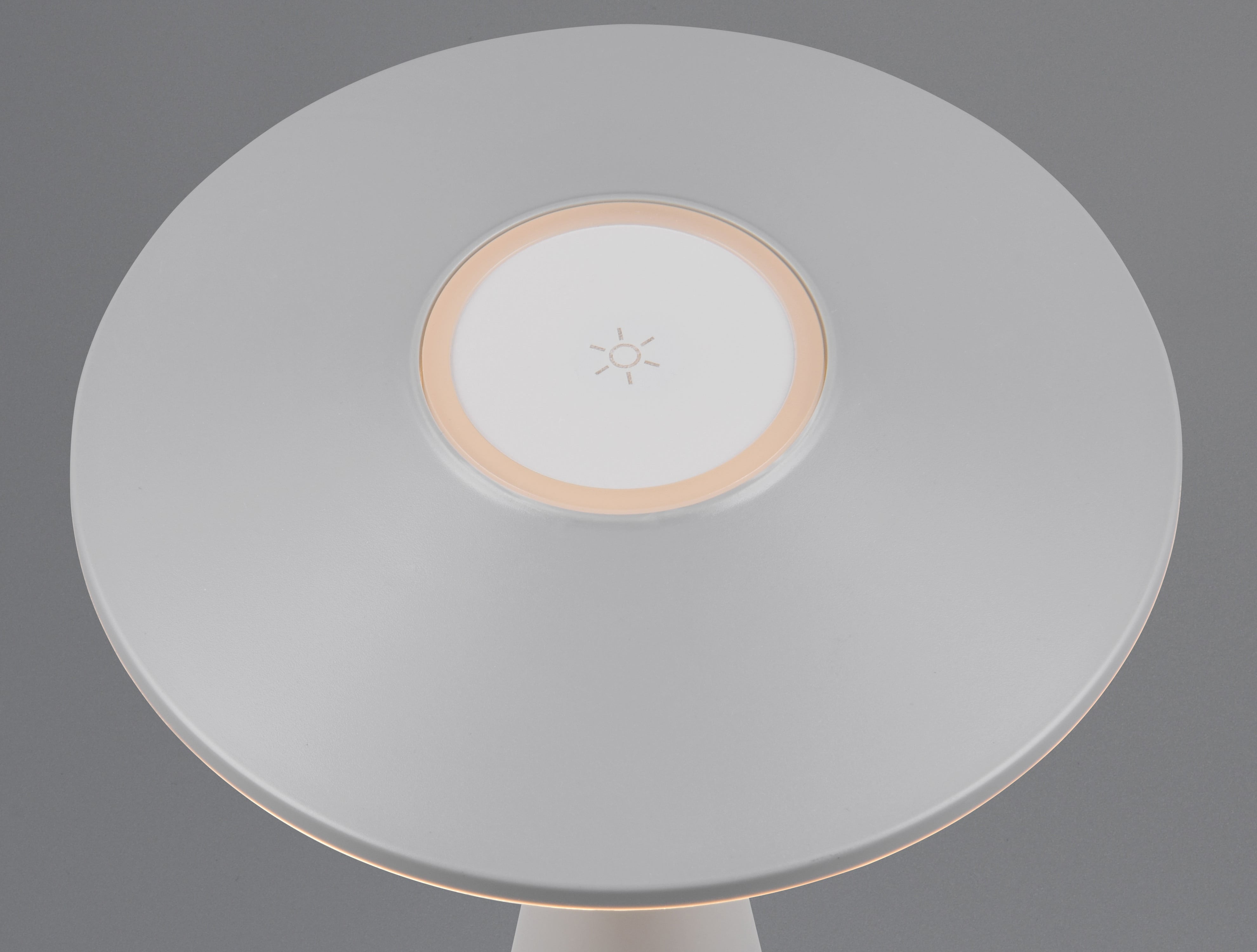 REALITY LED-Akku-Tischleuchte TORREZ, R57726177, grau, IP 44, 2 W, 180 lm