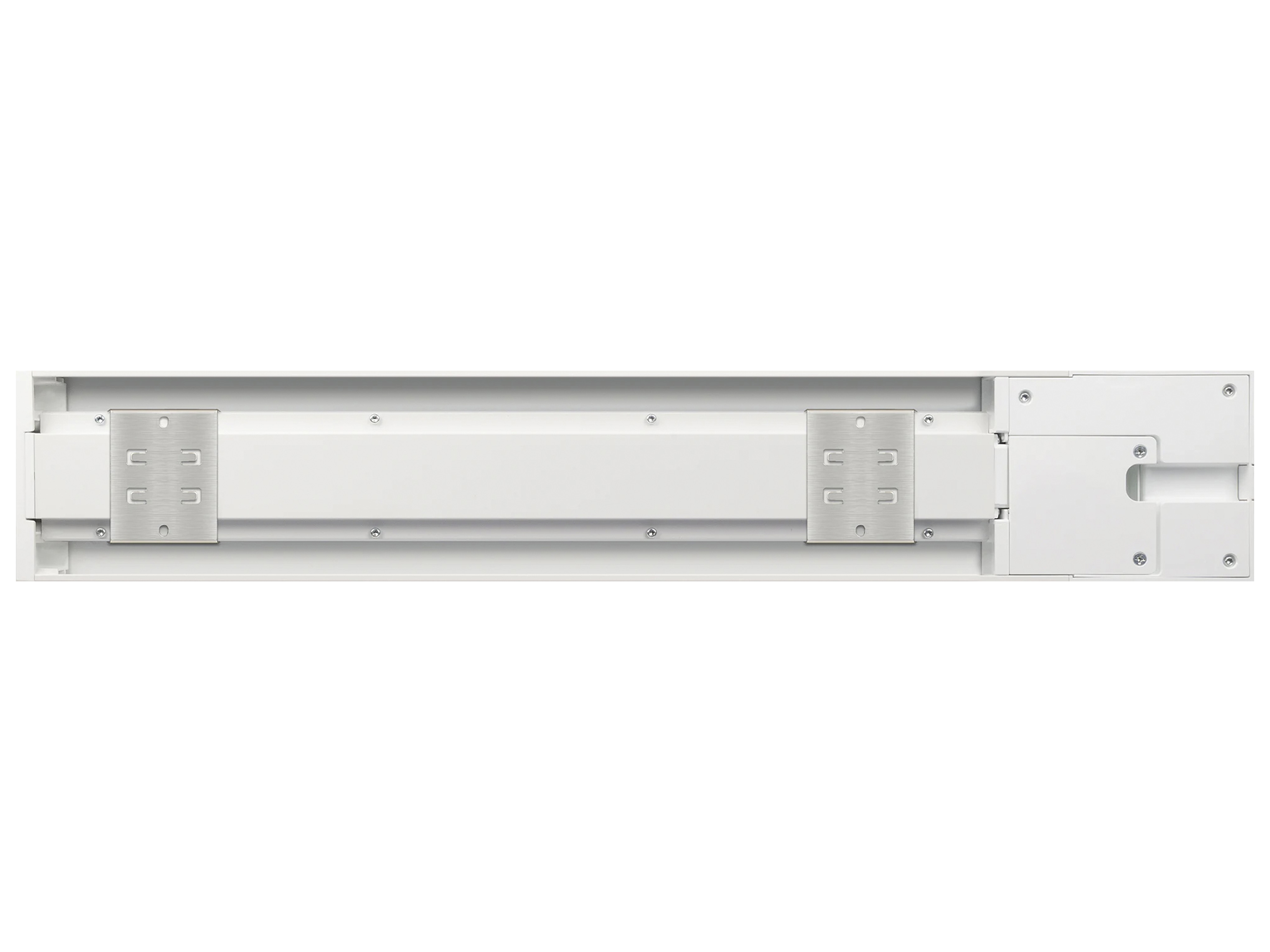 SCHWAIGER Modulare Steckdosenleiste, weiß, 50 cm