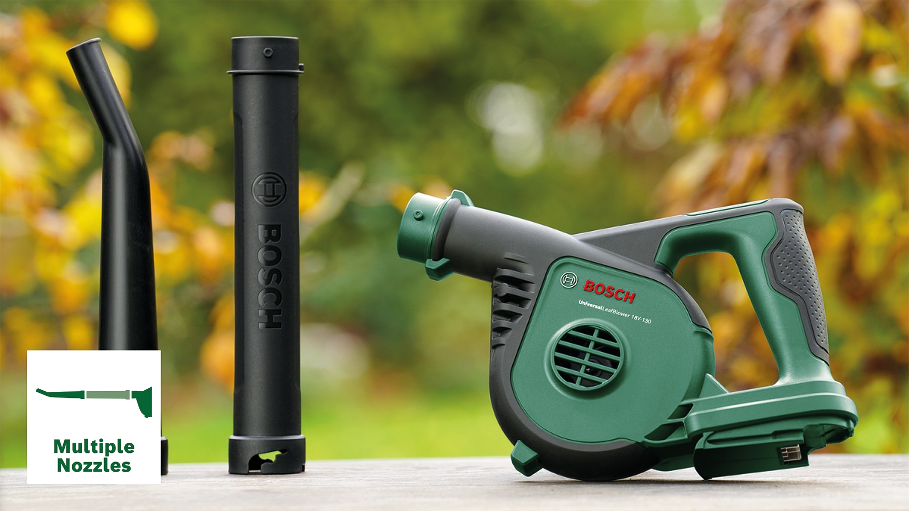 BOSCH Akku-Laubbläser, UniversalLeafBlower 18V-130, 06008A0601, Solo