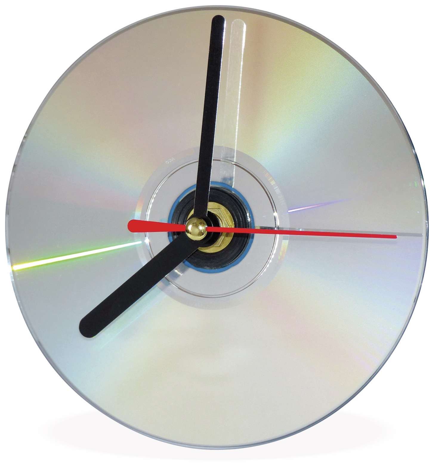 BLANKO Quarz-Uhrwerk mit 3 Zeigersätzen, Schleichsekunde