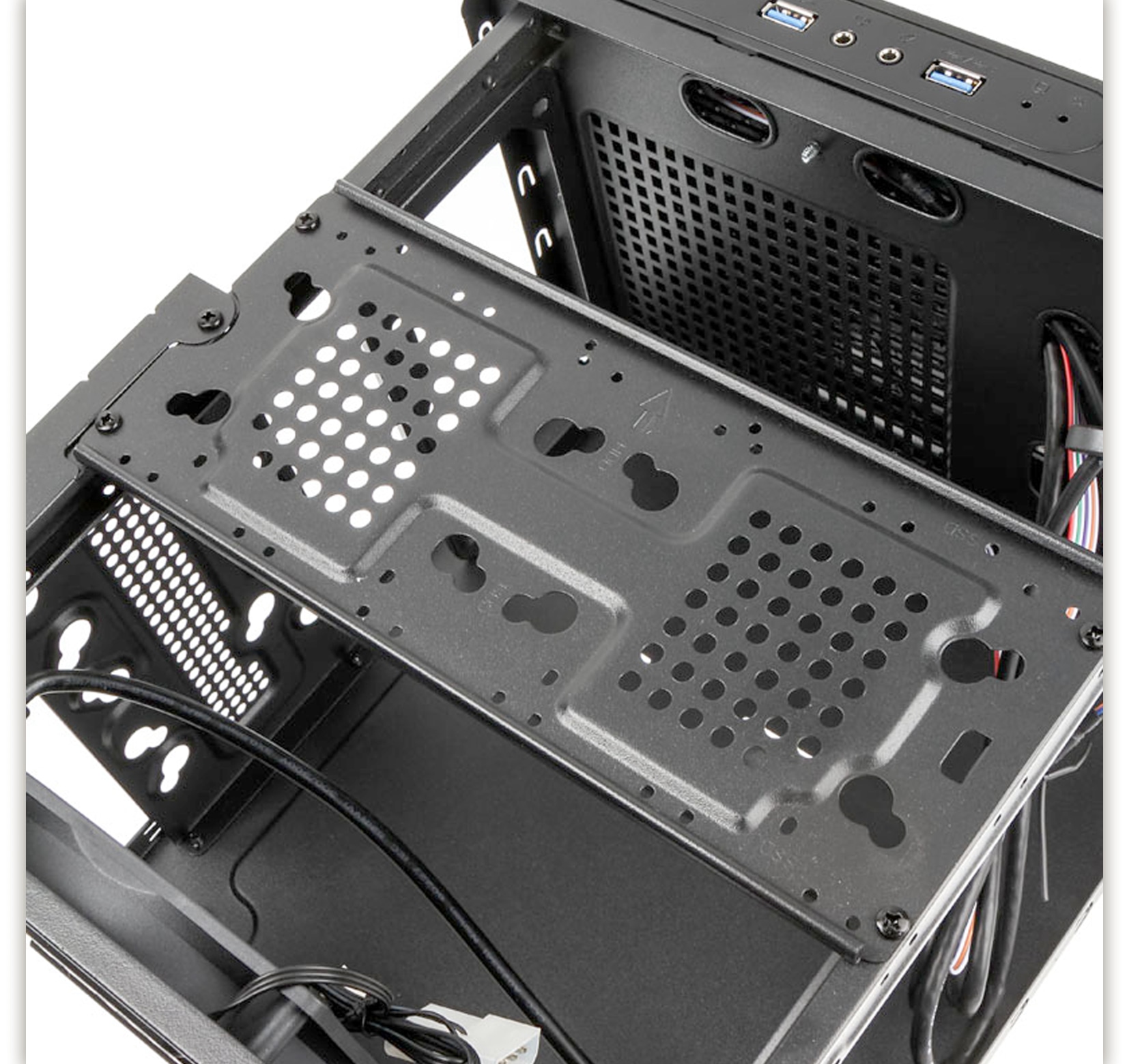 KOLINK PC-Gehäuse Satellite, Mini-ITX, schwarz