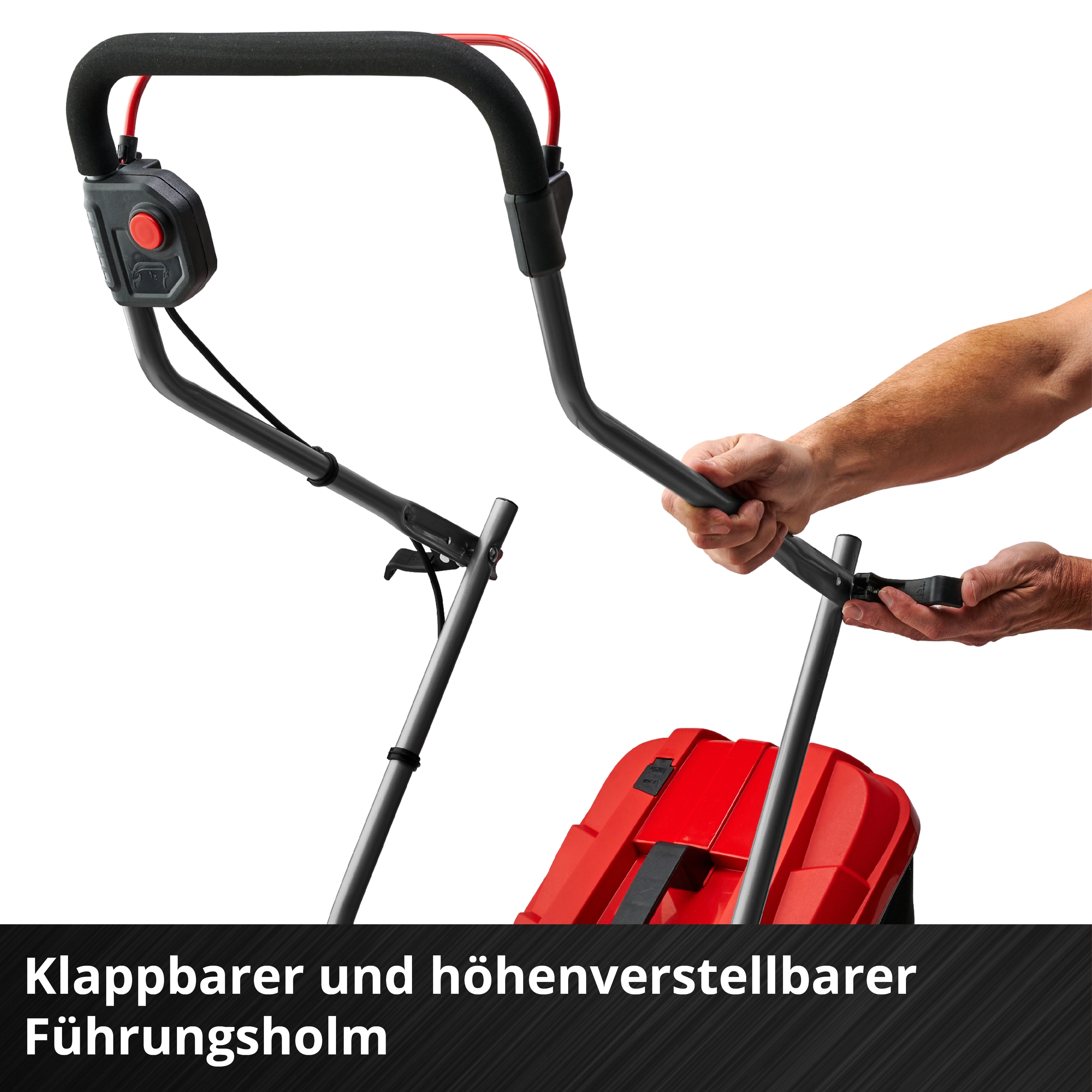 EINHELL Akku-Rasenmäher GE-CM 36/43, Li M, 2x4,0 Ah Akkus + Ladegeräte