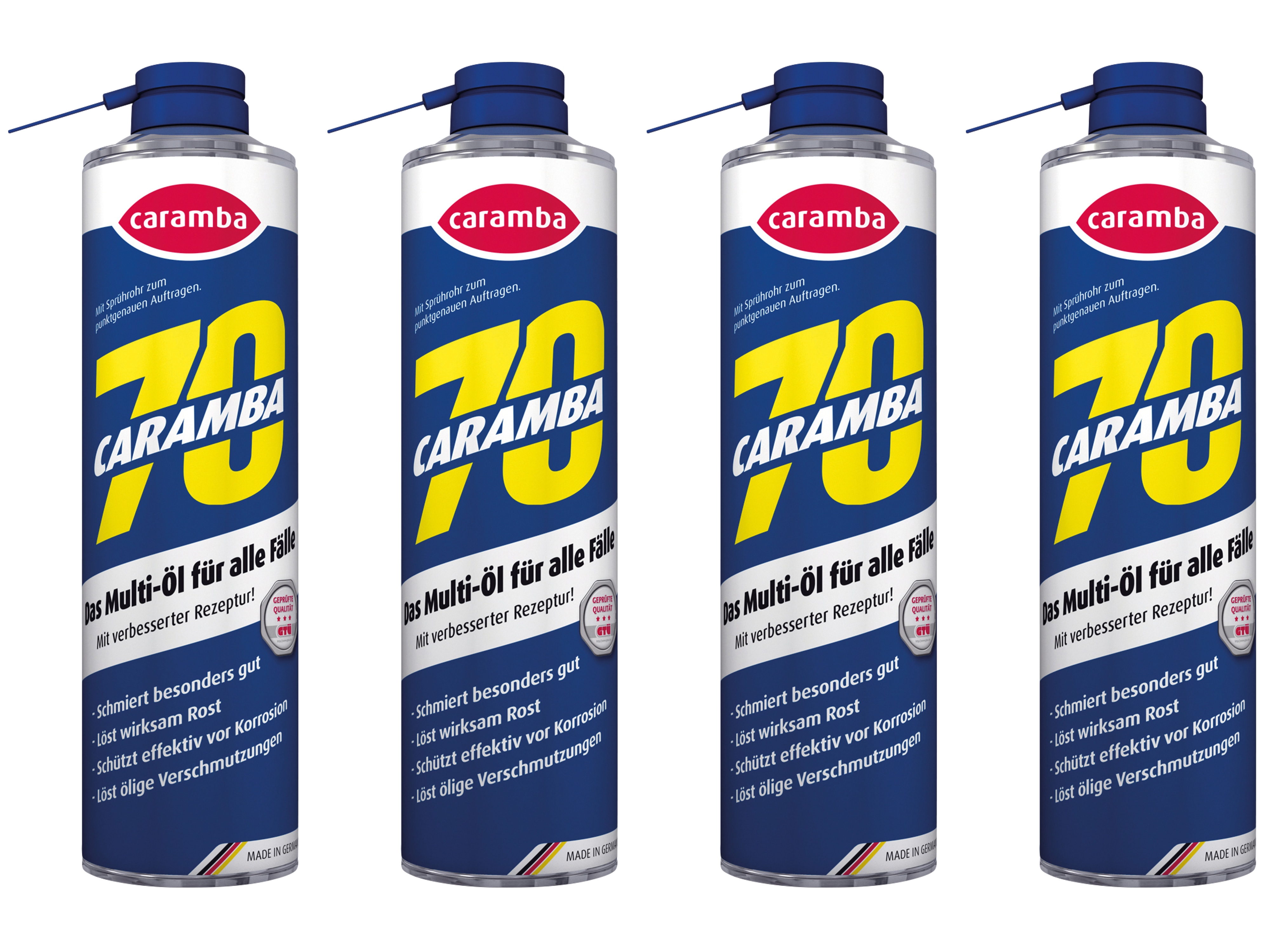 CARAMBA Spray Multi-Öl, 70, 400 ml, 4 Stück