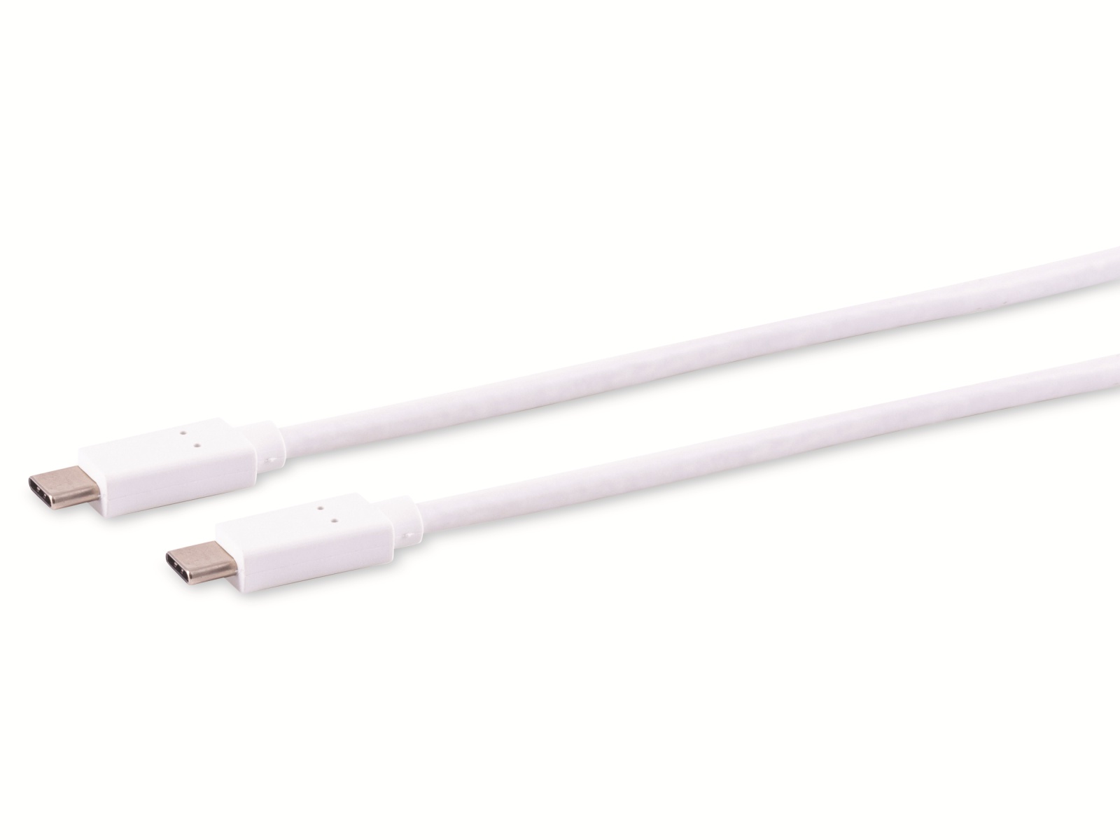 S-IMPULS USB-C Verbindungskabel, 3.2 Gen 2x2, weiß, 1,5 m