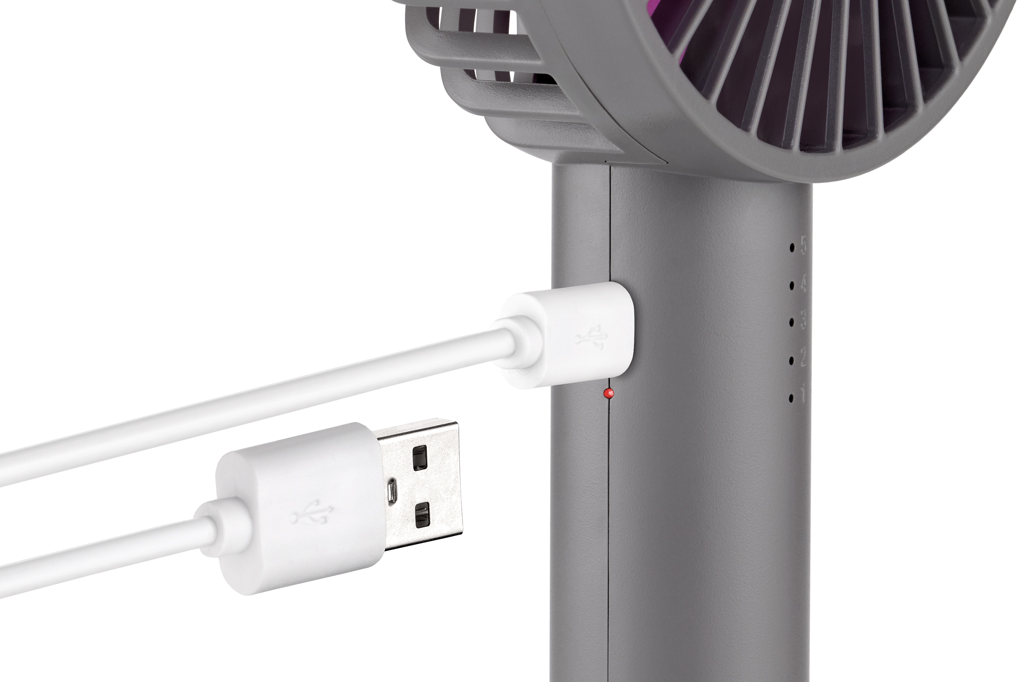 UNOLD USB-Handventilator 86620, Breezy ll, anthrazit
