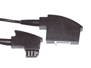 S-IMPULS Telefon-Verlängerungskabel TAE/N, 15 m, schwarz