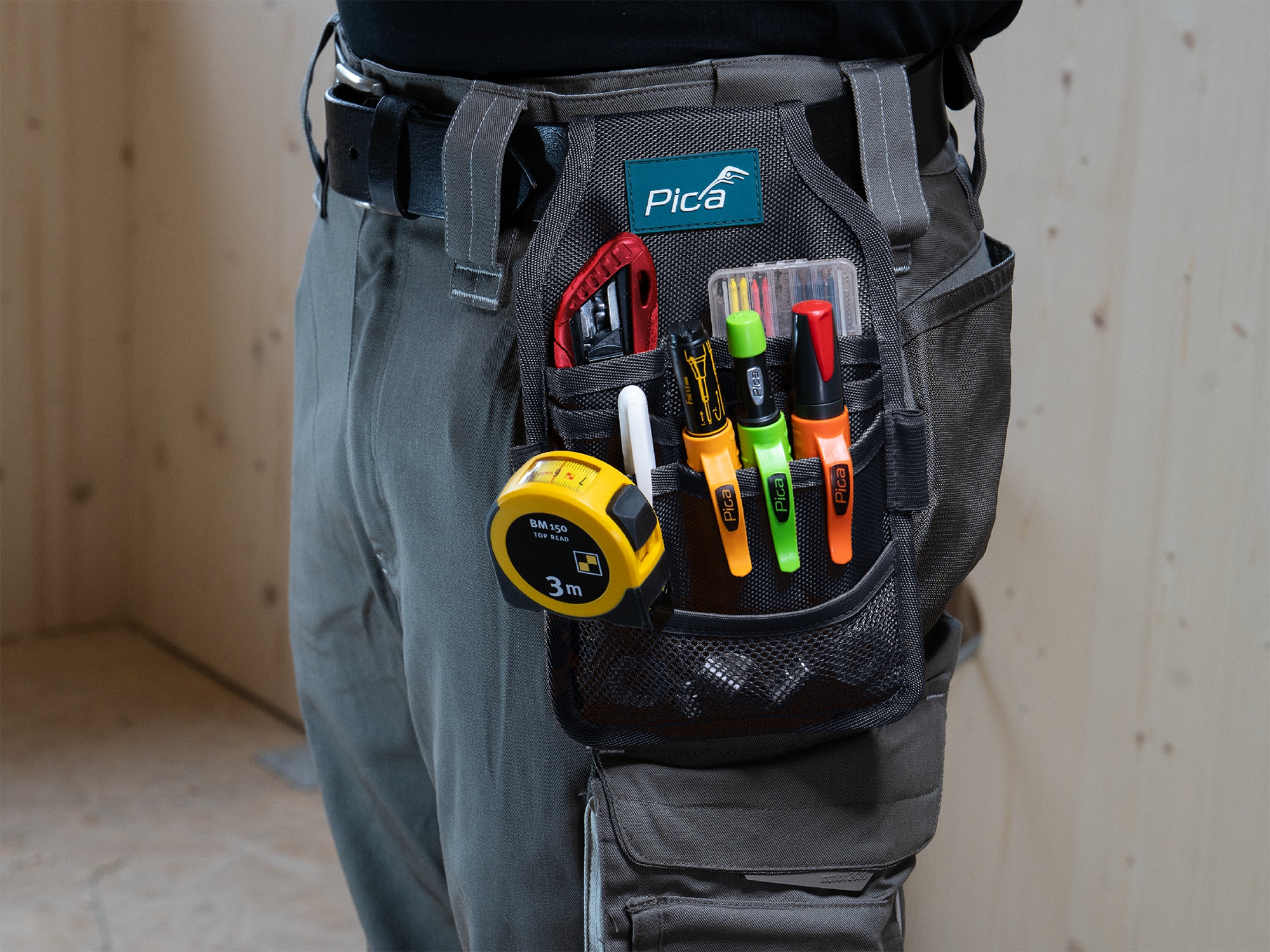 PICA MASTER-BELT 20 Years Limited Edition, Gürteltasche mit Tieflochmarker, Sonderedition