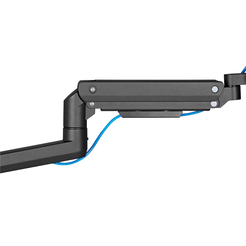 LOGILINK Monitorhalterung BP0169, 43,2 - 124,5 cm (17" - 49"), Gasdruckfeder, Aluminium