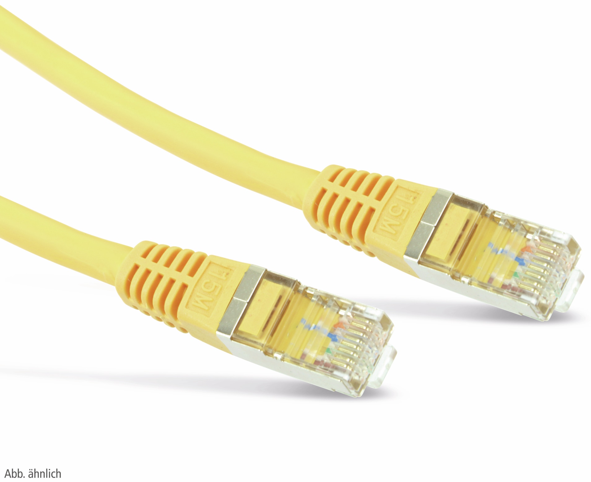 S-IMPULS Netzwerkpatchkabel CAT.6 , RJ45, 1:1, 1 m, gelb S-IMPULS Netzwerkpatchkabel CAT.6 , RJ45, 1:1, 1 m, gelb