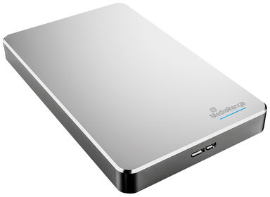 MEDIARANGE USB3.0 HDD MR996 1TB silber MEDIARANGE USB3.0 HDD MR996 1TB silber