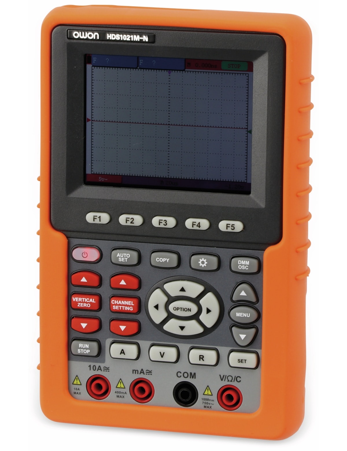 OWON LCD-Oszilloskop mit Multimeter, HDS1021M-N, 1- Kanal, 20 Mhz OWON LCD-Oszilloskop mit Multimeter, HDS1021M-N, 1- Kanal, 20 Mhz