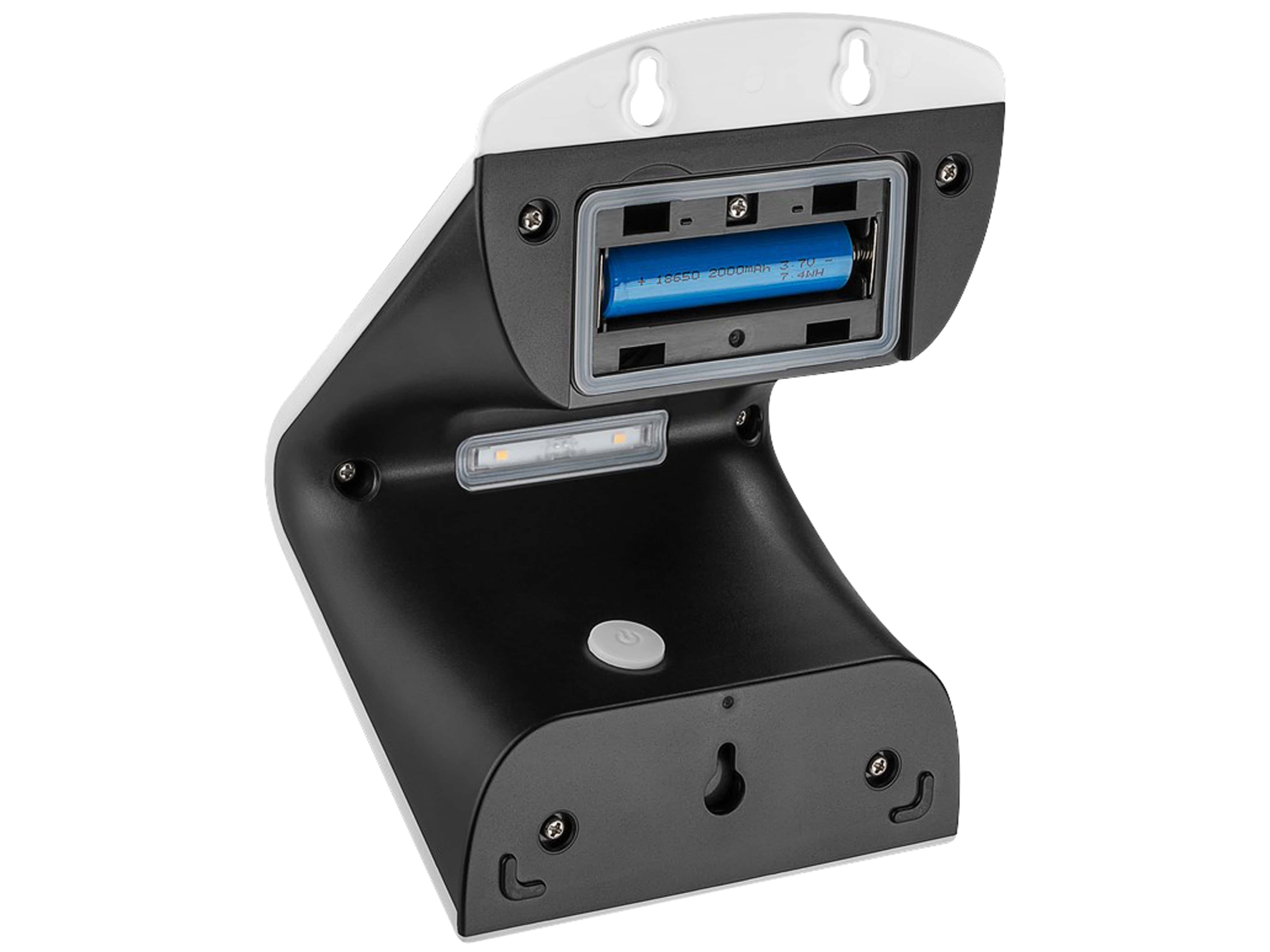 GOOBAY Solar LED-Wandleuchte mit Bewegungsmelder, 3,2 W, weiß