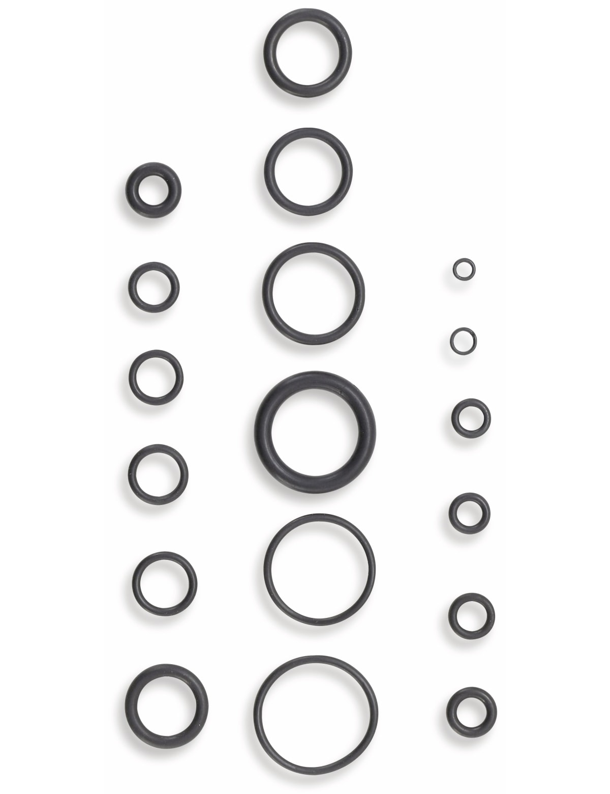 BGS TECHNIC Sort. O-Ring, 8044, Ø3...22 mm, 225-tlg