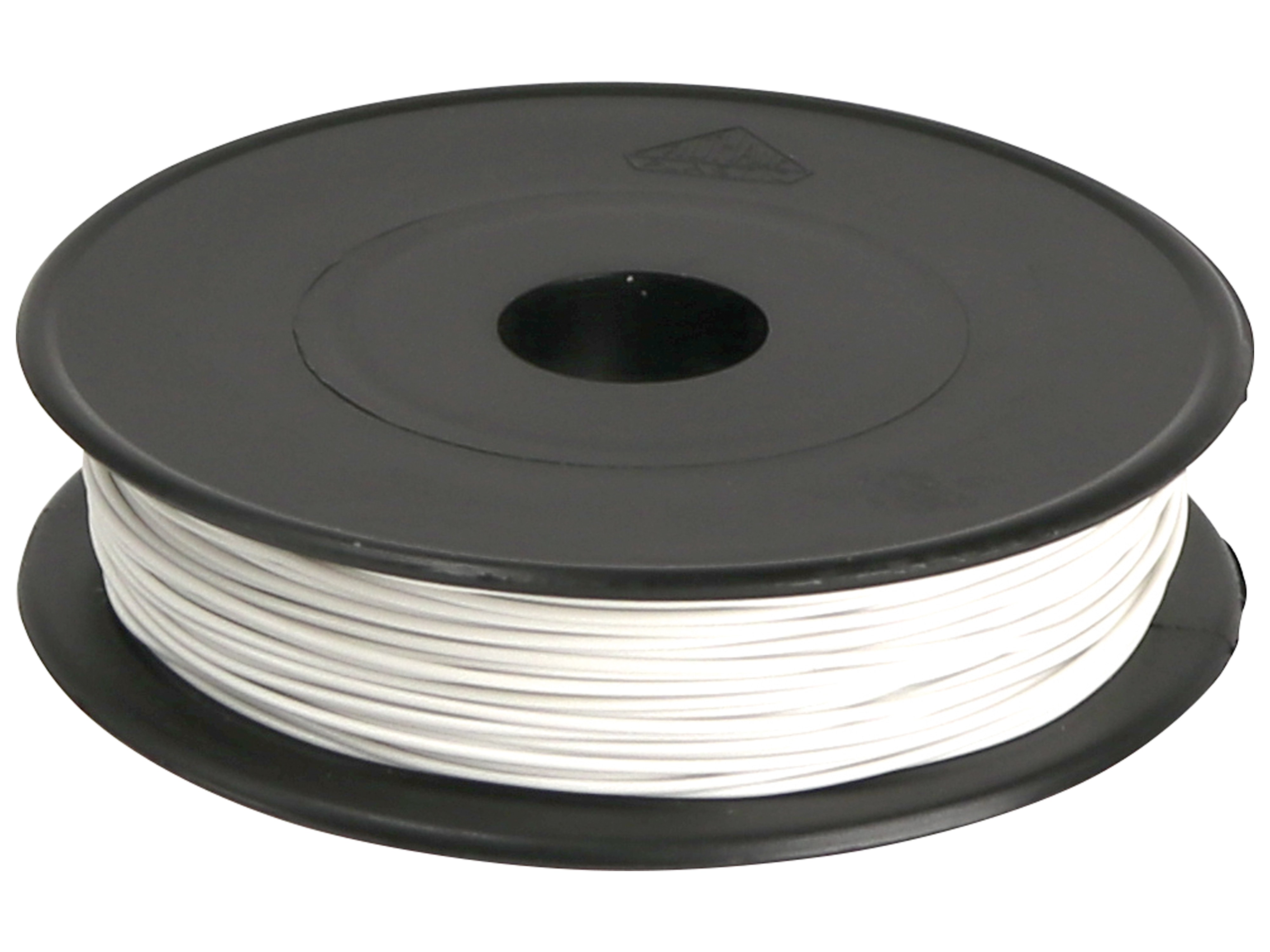RAUTRONIC Modellbau-Litze, 1x0,09 mm², weiss, 40 m