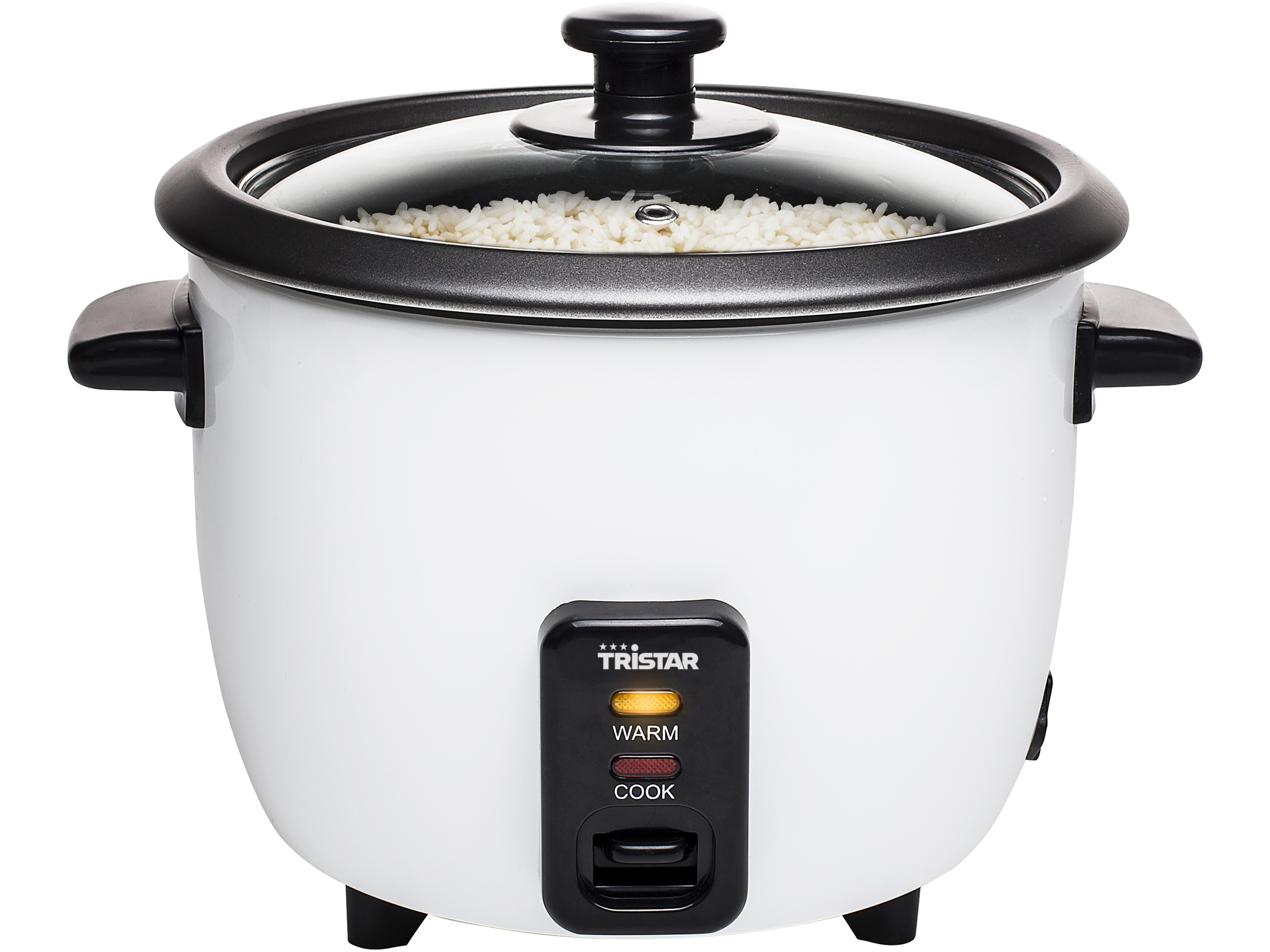 TRISTAR Reiskocher RK-6117, 0,6 L, 300 W, mit Warmhaltefunktion, weiß TRISTAR Reiskocher RK-6117, 0,6 L, 300 W, mit Warmhaltefunktion, weiß