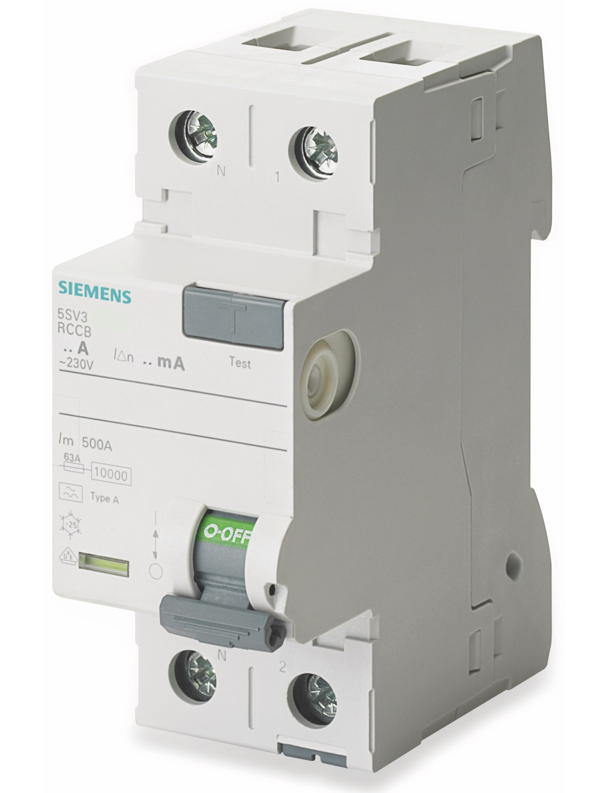 SIEMENS Fehlerstrom-Schutzschalter 5SV3314-6, 40 A SIEMENS Fehlerstrom-Schutzschalter 5SV3314-6, 40 A
