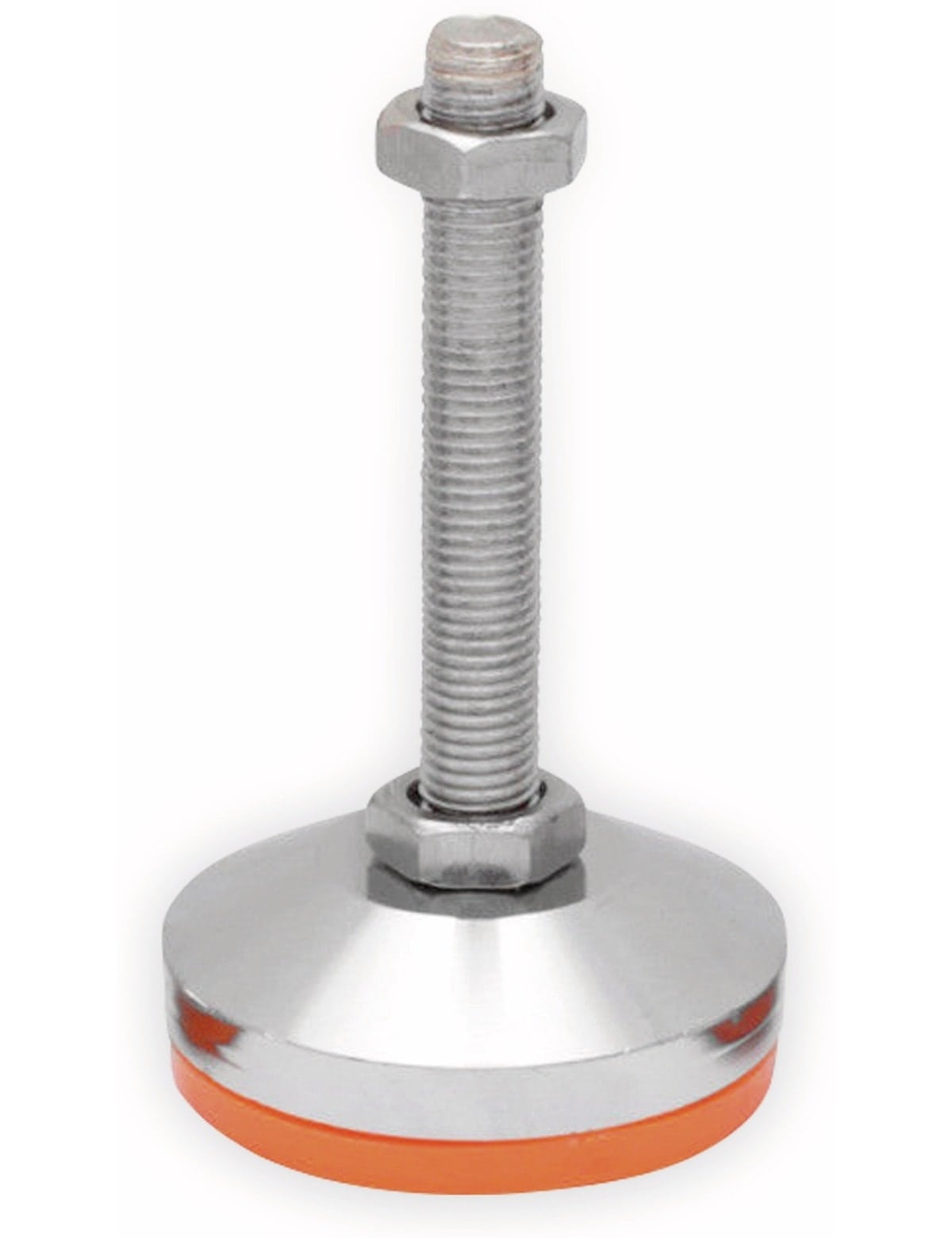 Maschinenfuß, Stellfuß, Ø80x140mm, M16, Stahl, 1 Stück