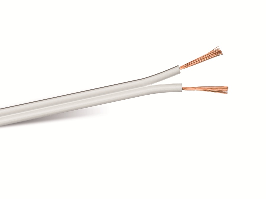 PURELINK Lautsprecherkabel, 2x4 mm², 10m, weiß, CCA