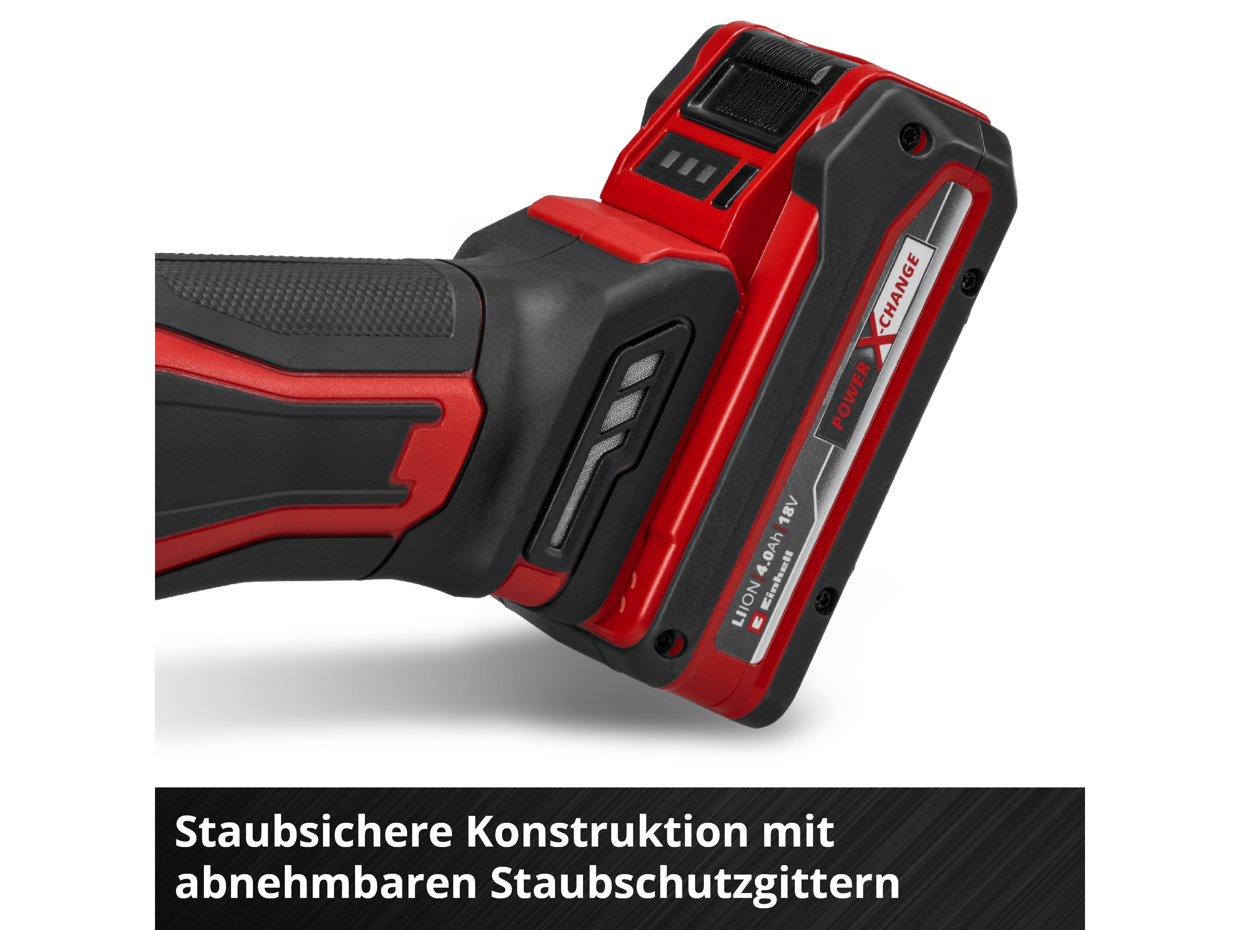 EINHELL Akku-Winkelschleifer TE-AG 18/125-2 Li, 4431190, 1x 4,0 Ah