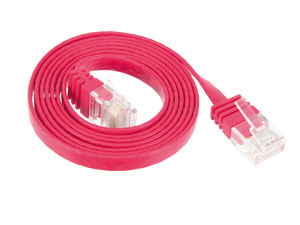 S-IMPULS CAT.6 Patchkabel, slim, 10 m, rot